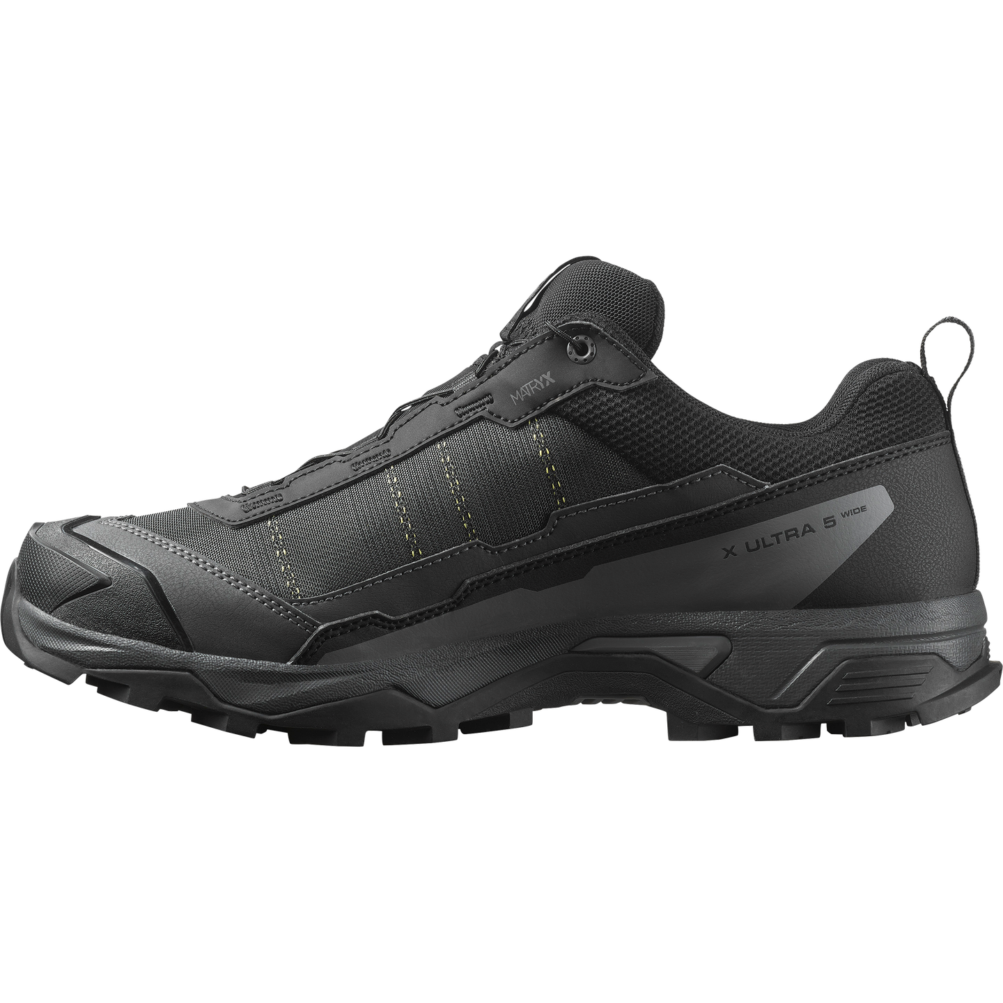 Обувь Salomon X Ultra 5 Wide GORE-TEX, цвет: Чёрный / Асфальтовый — фото 7