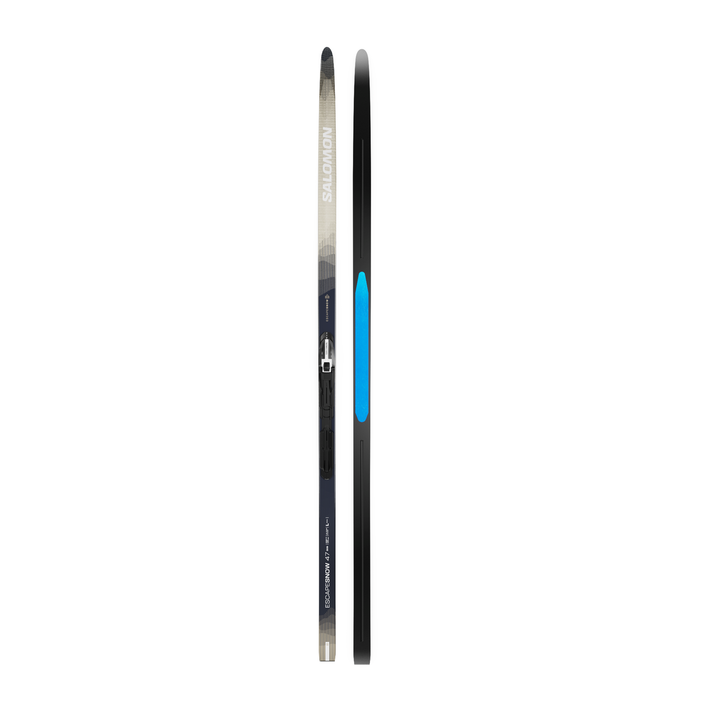 Лыжи Salomon Escape Snow 47 eSKIN (and PM Shift Classic), цвет: Коричневый / Морской — фото 1