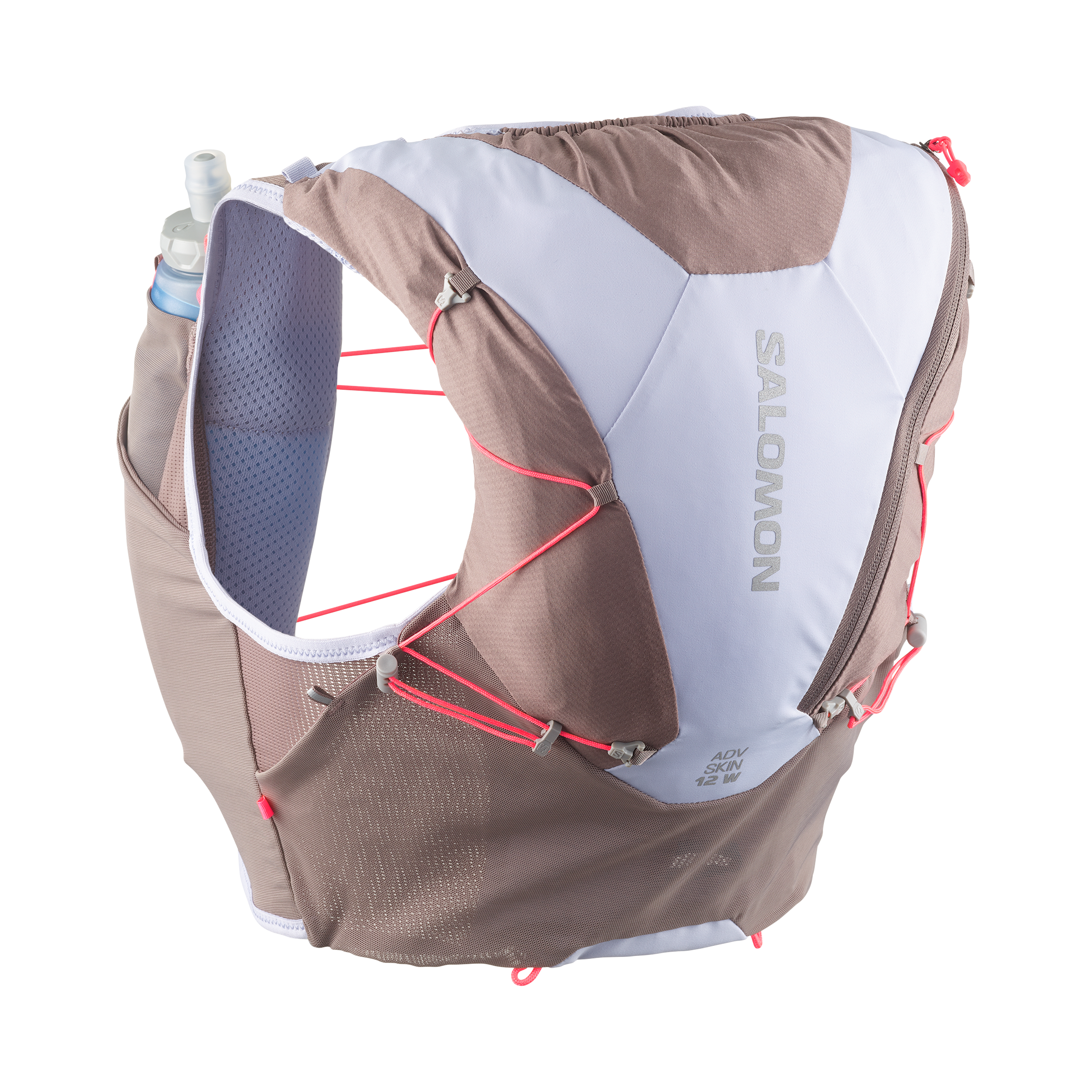 SALOMON トレランザック ADV SKIN 12 レディース ADV SKIN 12 WOMEN SET Women's Running Vest with flasks