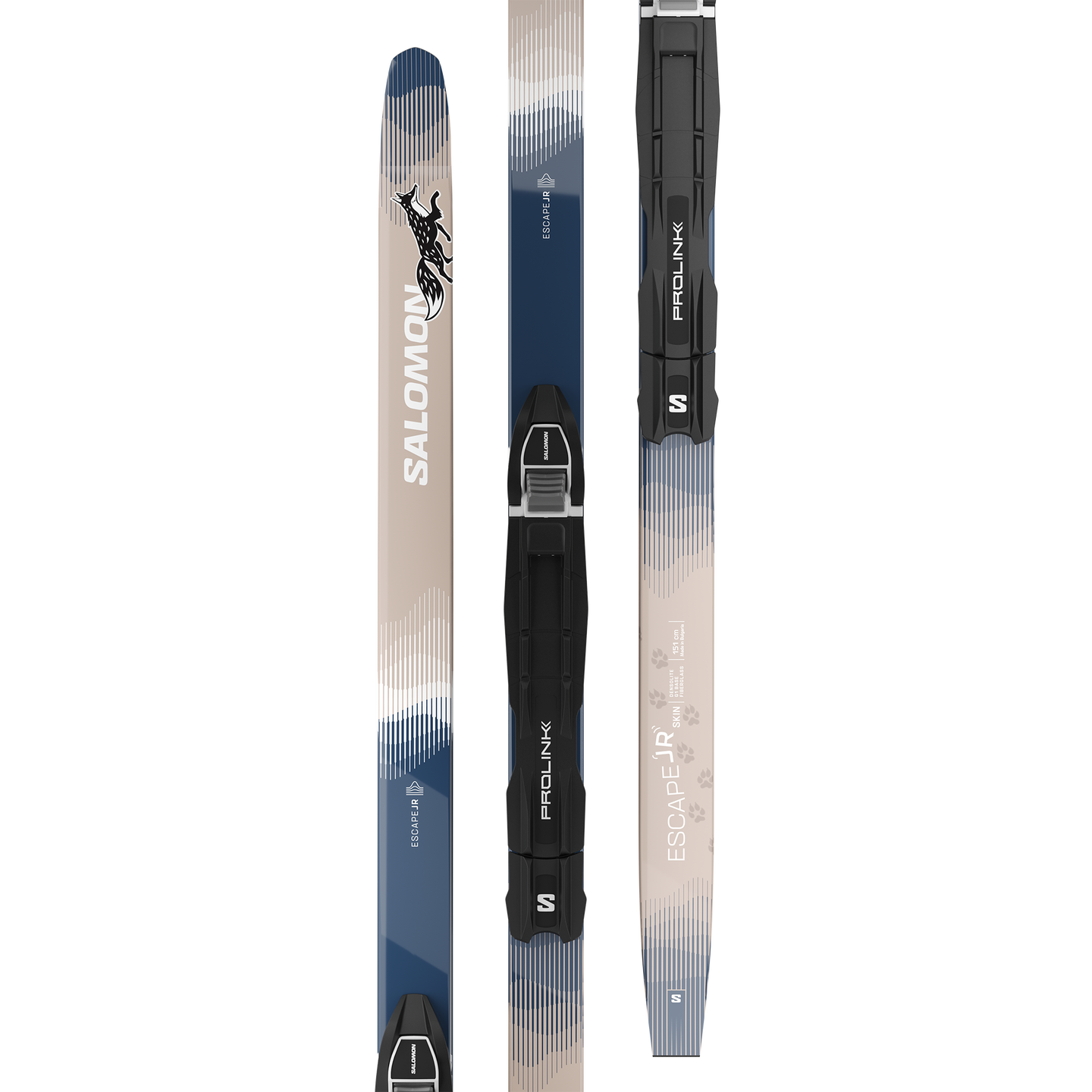 Детские лыжи Salomon Escape Skin Junior (and PM Prolink Access JR) — фото 4