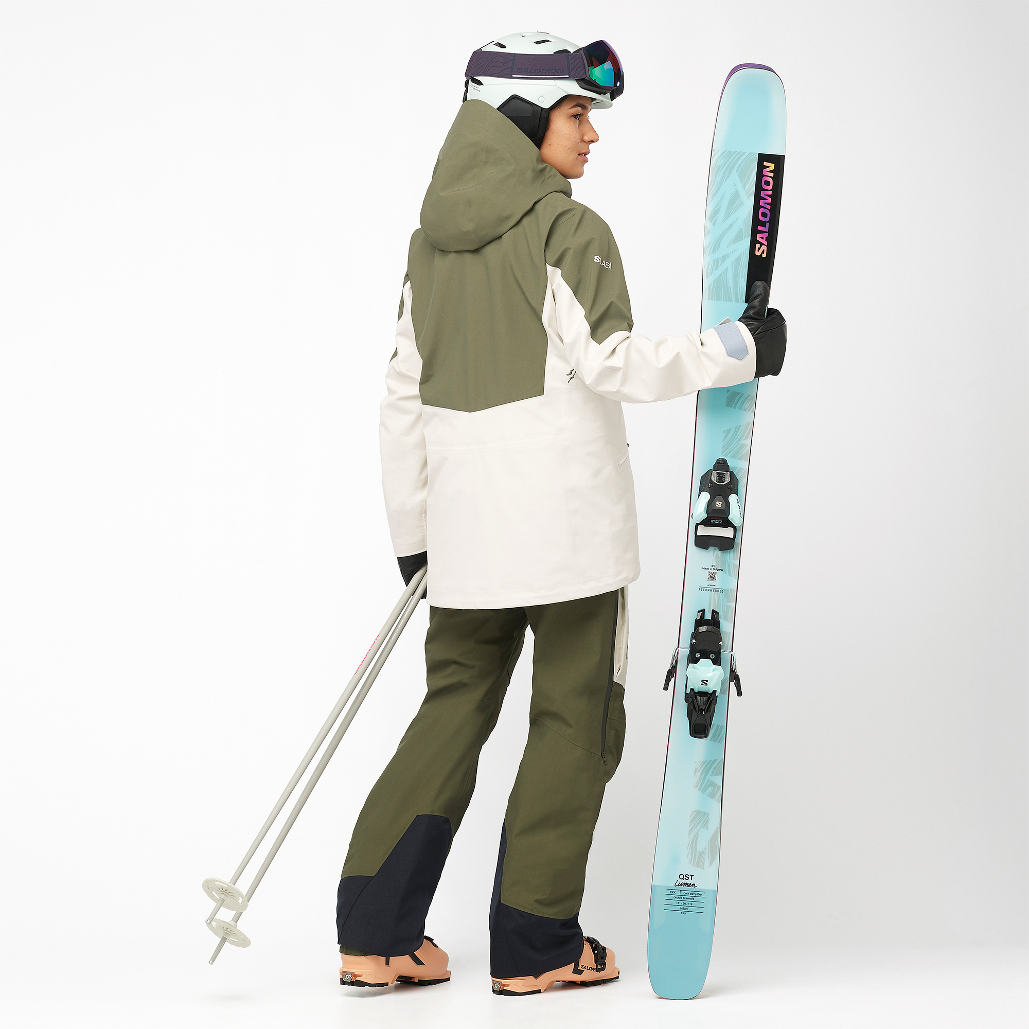 QST GORE-TEX PRO Weiss | Salomon