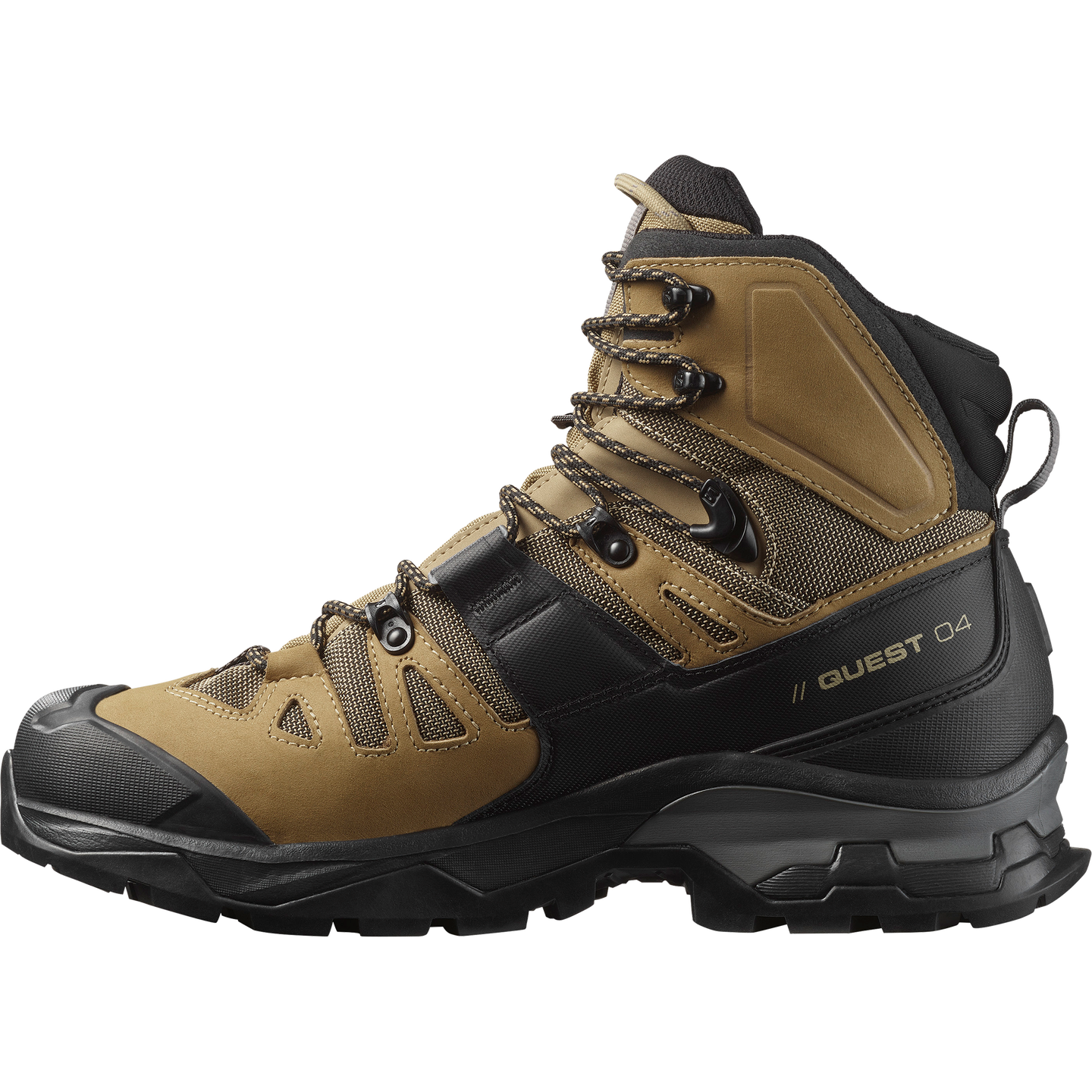 Обувь Salomon Quest 4 GORE-TEX, цвет: Чёрный / Тёмно-серый — фото 7