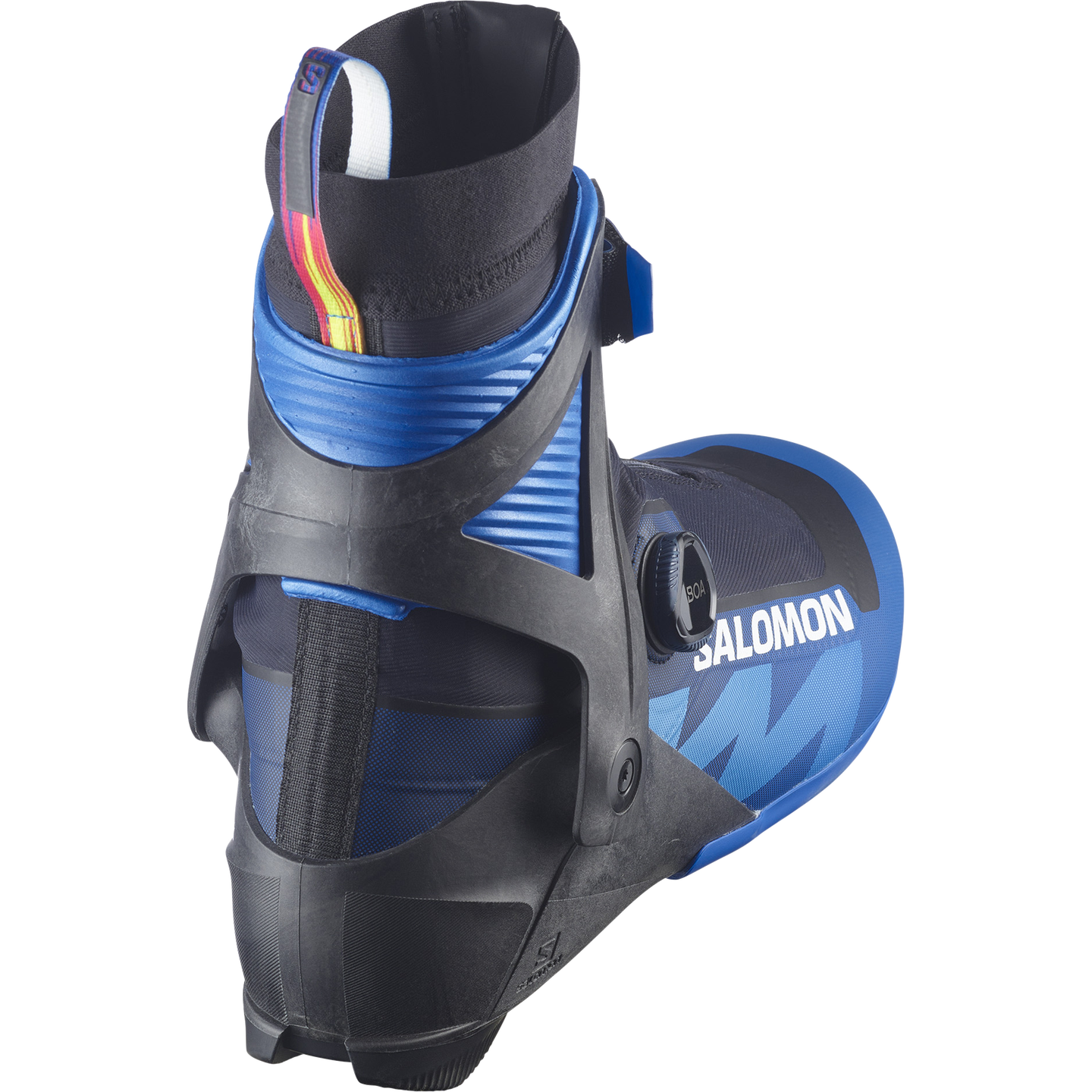 Лыжные ботинки Salomon Equipe Pro Skate Boa®, цвет: Чёрный / Синий — фото 2