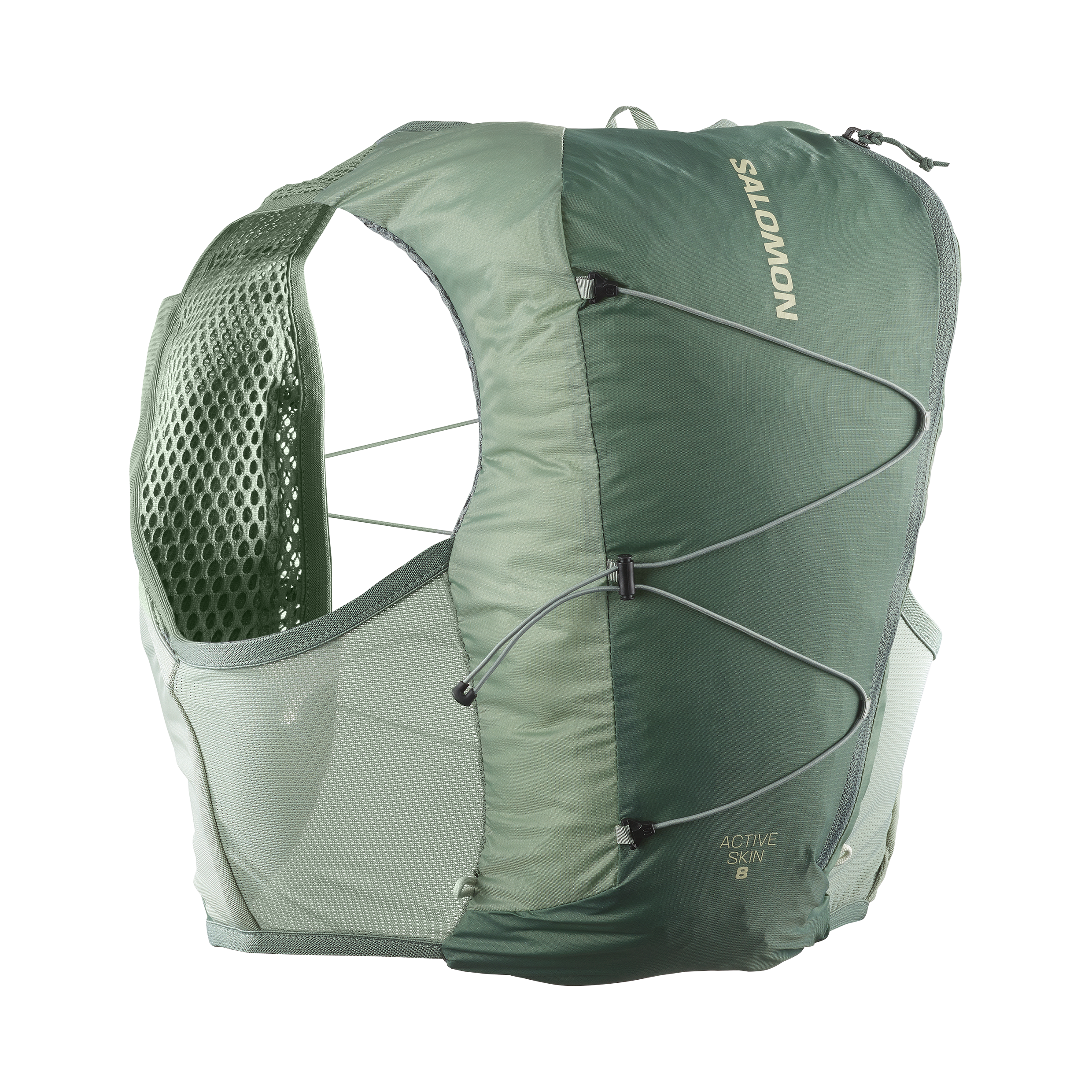 ACTIVE SKIN 8 NO FLASKS Unisex Running Vest | Salomon