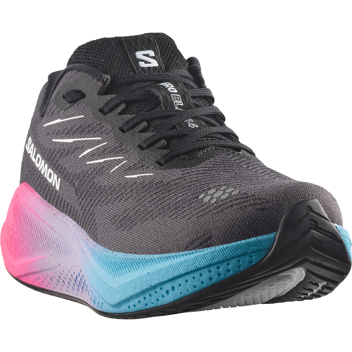 Кроссовки Salomon Aero Blaze 4 Gradient, цвет: Чёрный / Белый, вариант 1 — фото 5