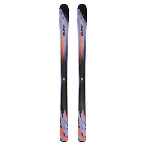 Лыжи Salomon Stance Pro 86, цвет: Фиолетовый / Чёрный