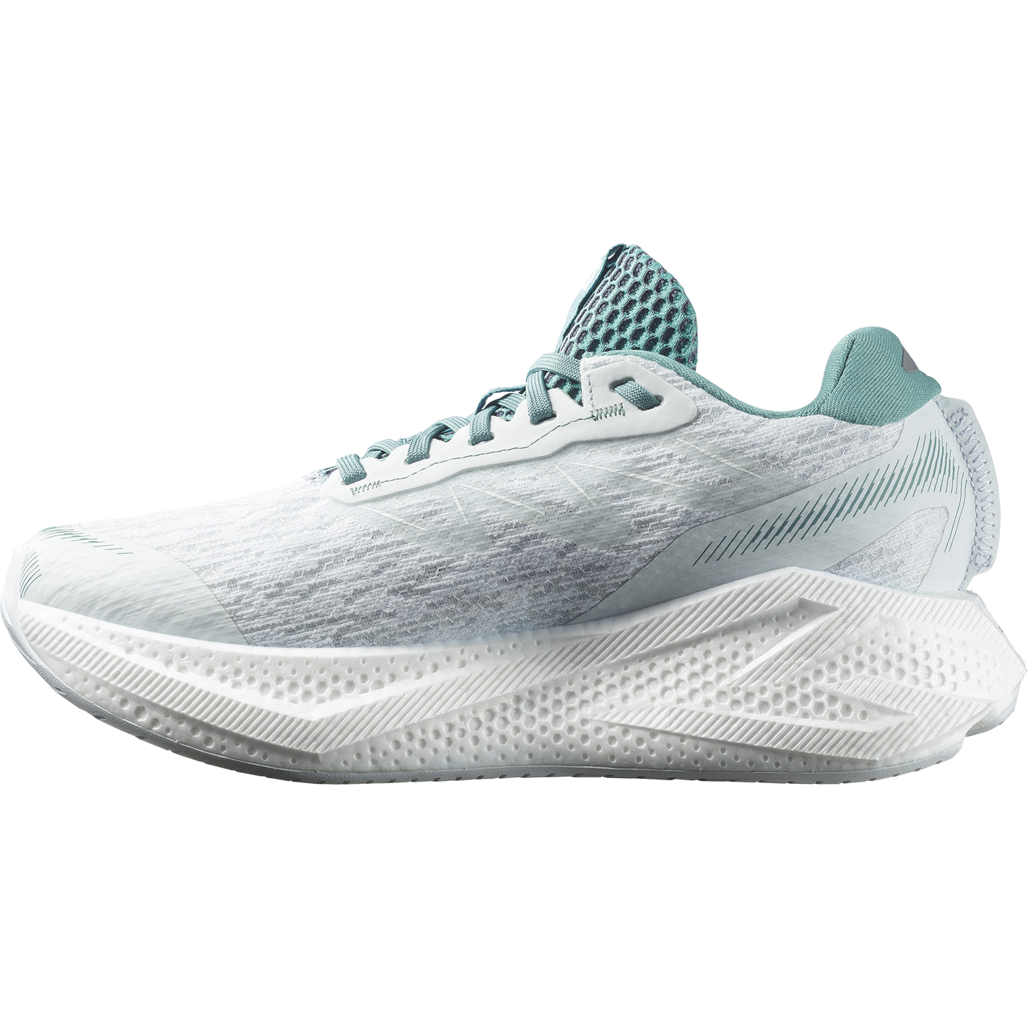 Женские кроссовки Salomon Aero Glide 4, цвет: Белый / Синий — фото 3