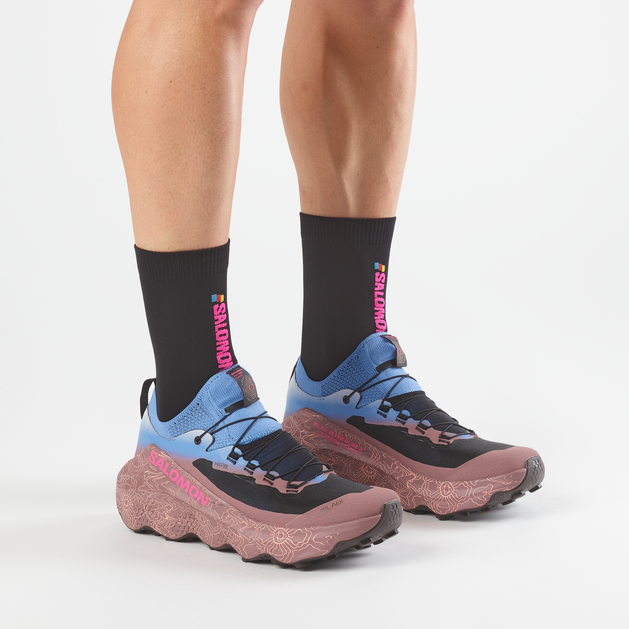 Кроссовки Salomon S/LAB ULTRA GLIDE 2 LIMITED COURTNEY EDITION — фото 4