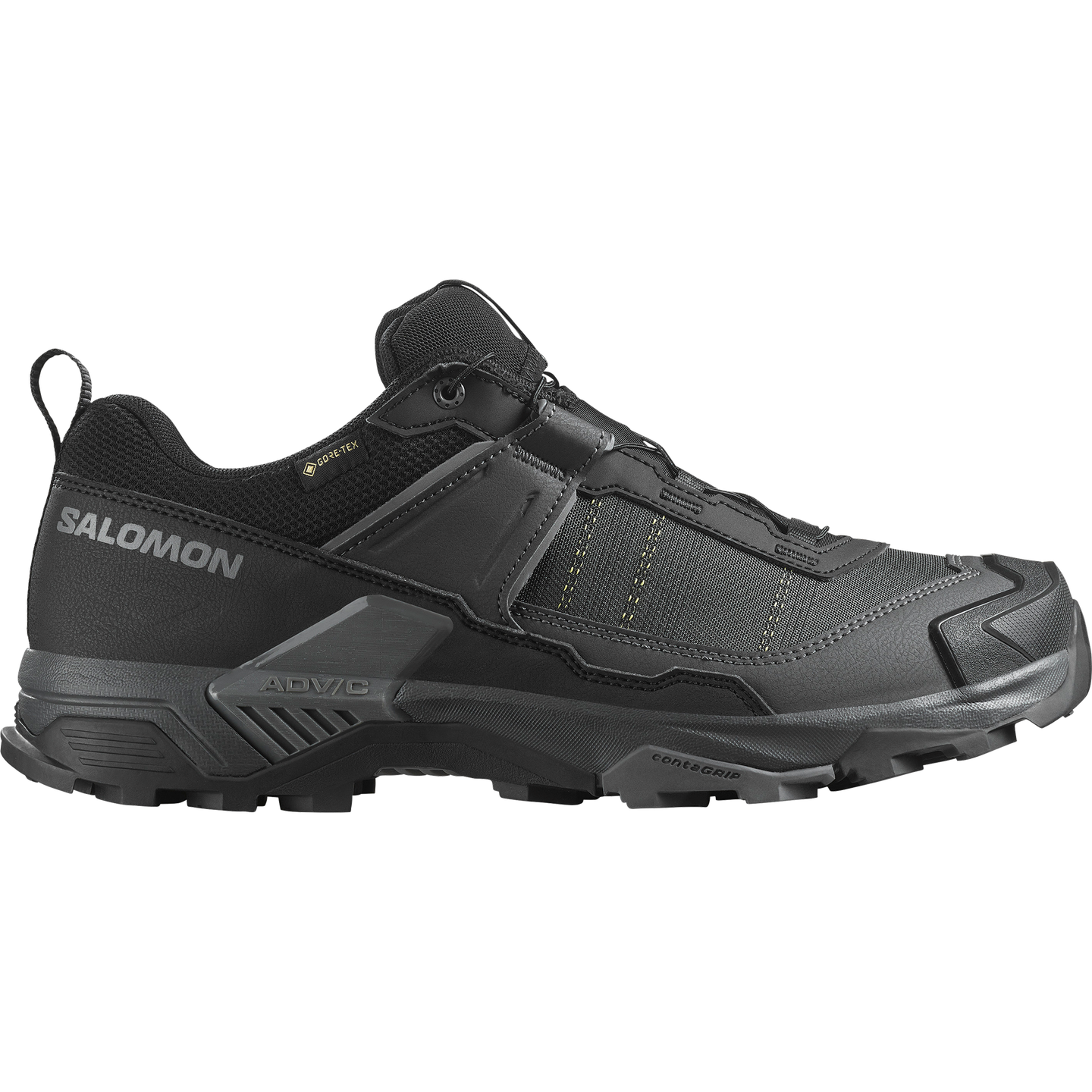 Обувь Salomon X Ultra 5 Wide GORE-TEX, цвет: Чёрный / Асфальтовый
