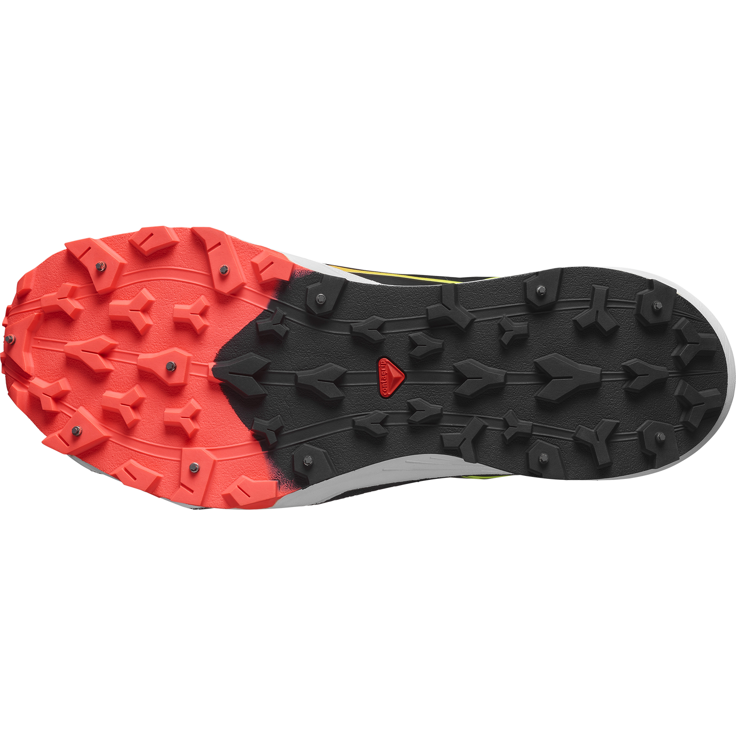 Кроссовки Salomon Winter Cross Spike, цвет: Чёрный / Неоновый — фото 7