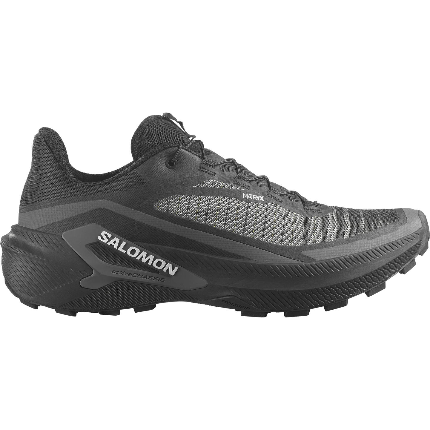 Мужские кроссовки Salomon Genesis 2, цвет: Чёрный / Белый — фото 1