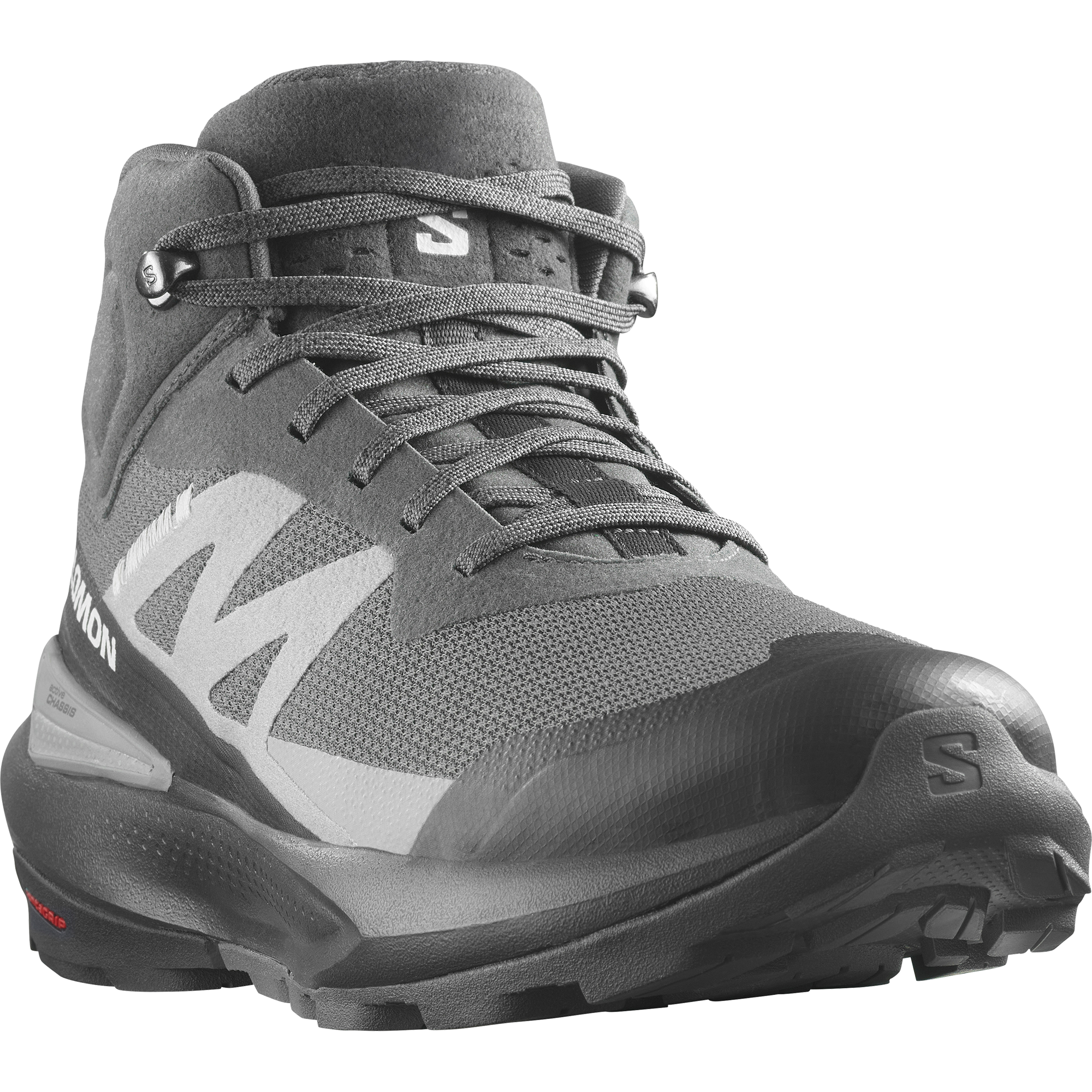Salomon Men\'s Elixir Mid Gore-Tex Hiking Boots Black/Gray Size 10 NEW Salomon Elixir Activ Mid GTX Mens Shoe 2025 – Skiis & Biikes main image 4