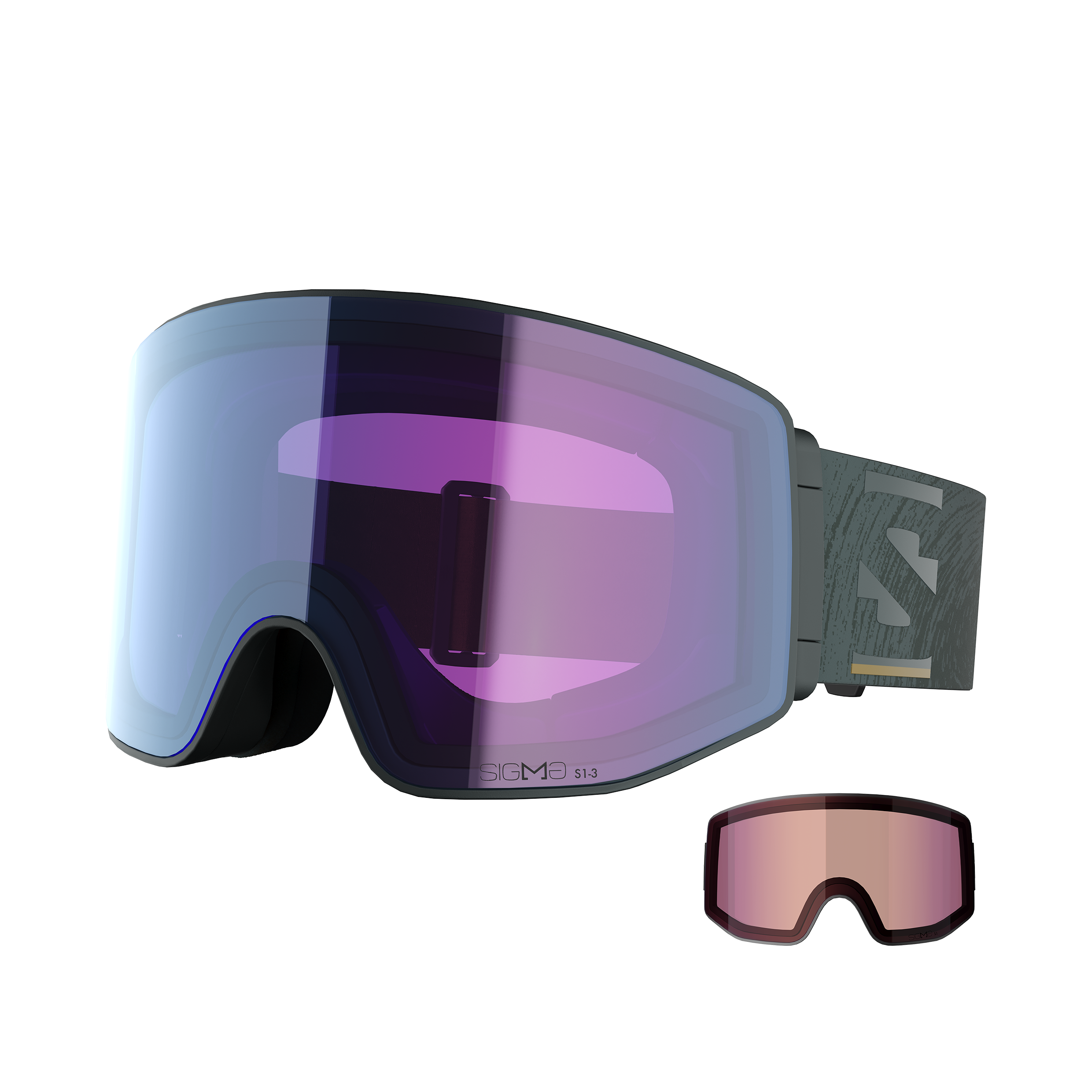 SALOMON サロモン SENTRY PRIME SIGMA +1LENS Salomon Sentry Prime Sigma Goggles Adult 2025 – Aspen Ski