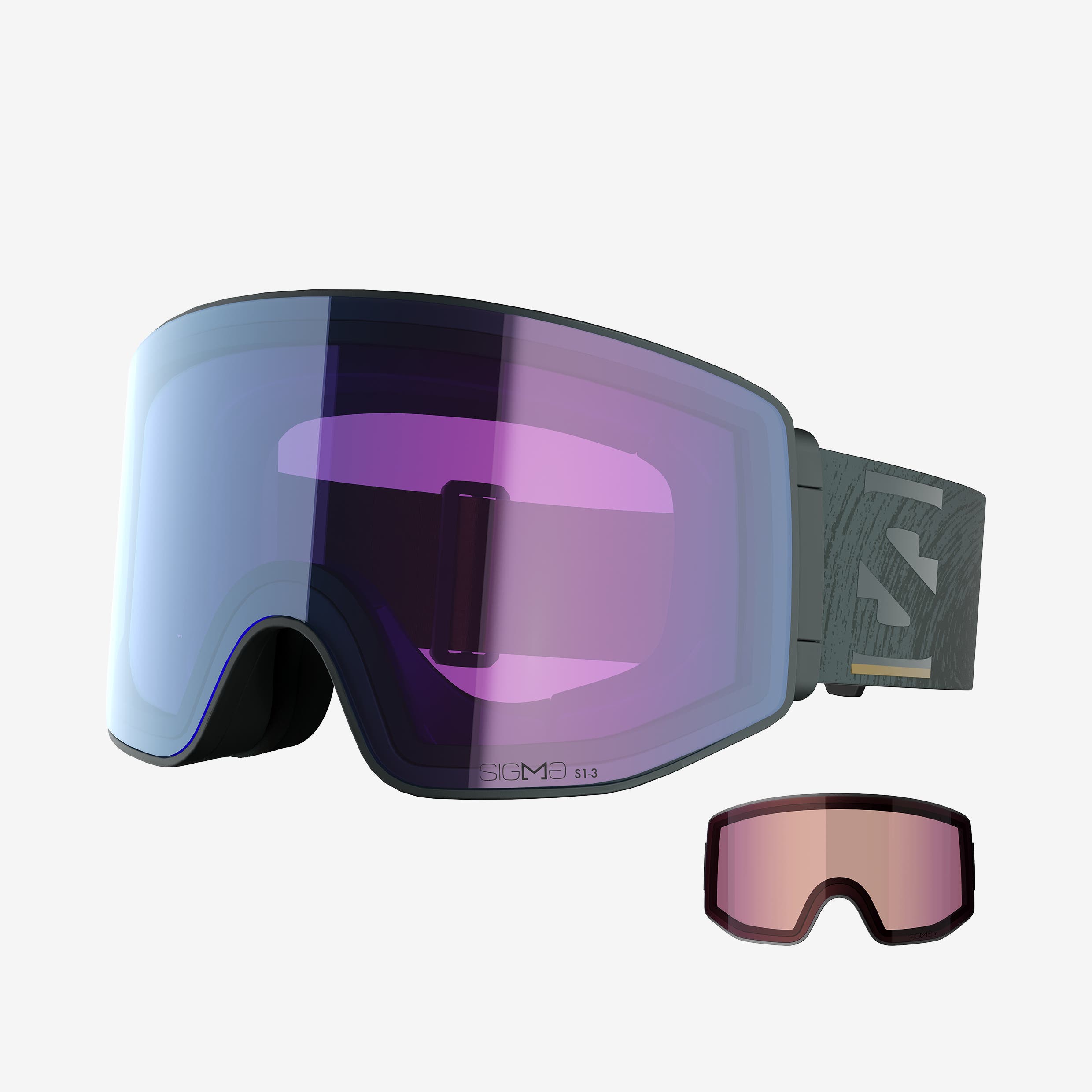 SENTRY PRIME SIGMA PHOTOCHROMIC (and EXTRA LENS) Green | Salomon SENTRY PRIME SIGMA PHOTOCHROMIC (and EXTRA LENS) Green | Salomon
