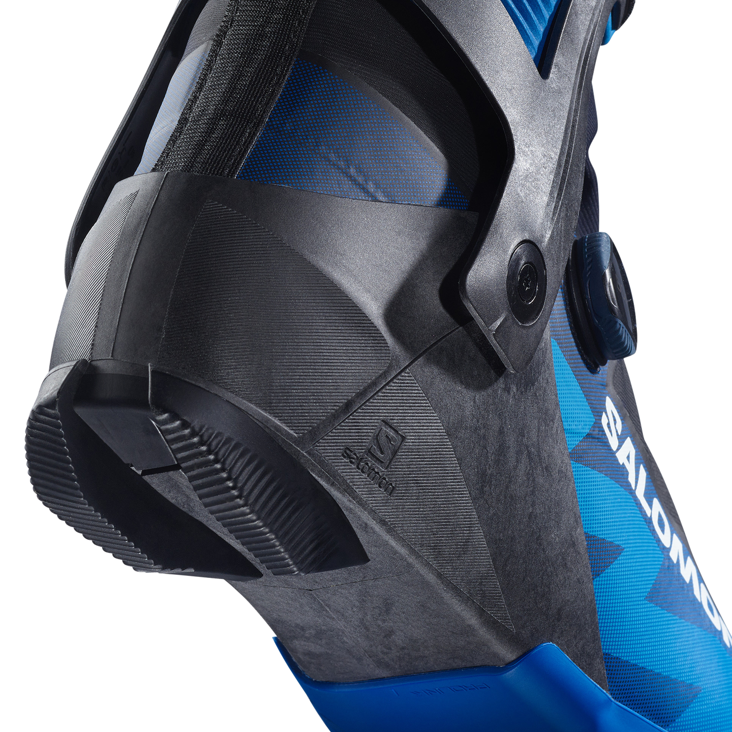 Лыжные ботинки Salomon Equipe Pro Skate Boa®, цвет: Чёрный / Синий — фото 5