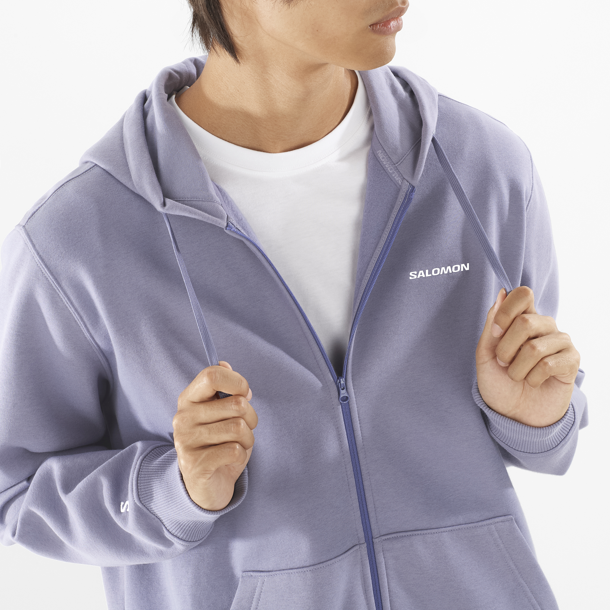 CHEST LOGO Men's Hooded Sweatshirt | Salomon
