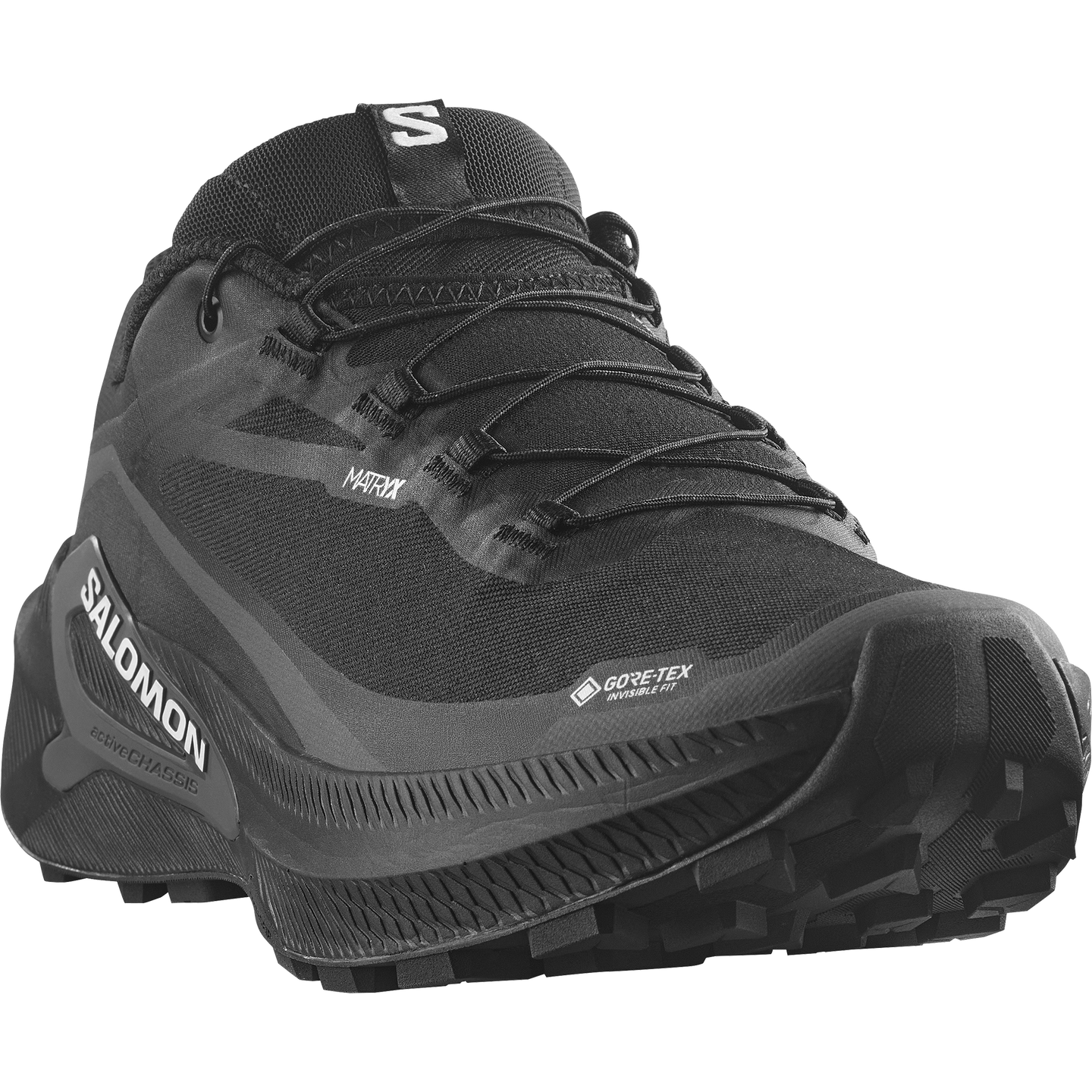 Мужские кроссовки Salomon Genesis 2 GORE-TEX, цвет: Чёрный / Белый — фото 5