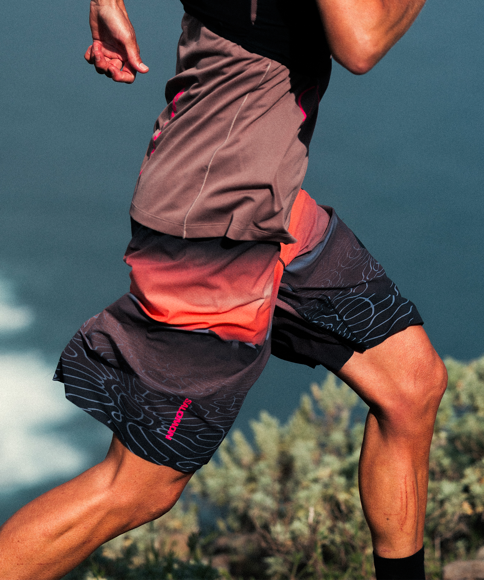Женские шорты Salomon Shortney 10" Courtney Limited Edition — фото 7