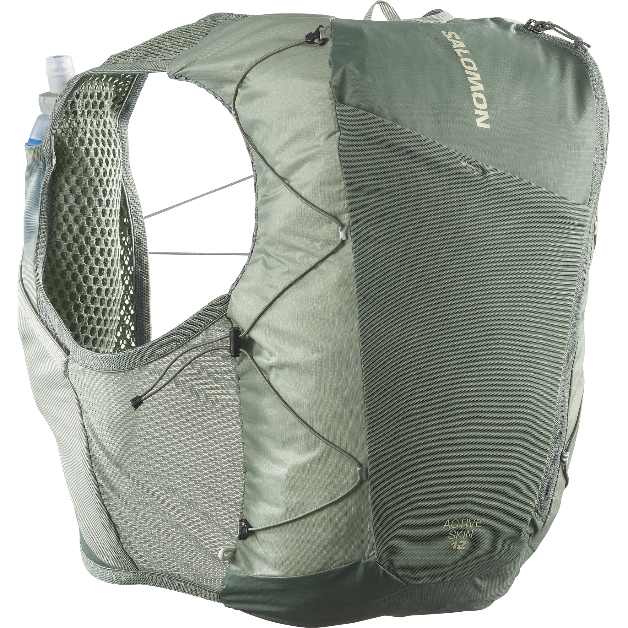 ACTIVE SKIN 12 Unisex Running Vest with flasks included | Salomon