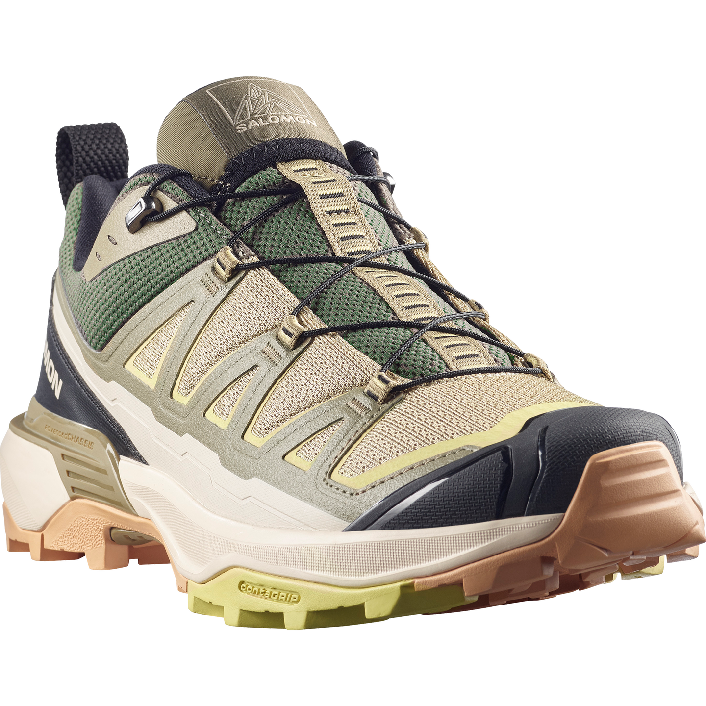 Обувь Salomon X Ultra 360 Edge, цвет: Сланцевый зелёный — фото 5
