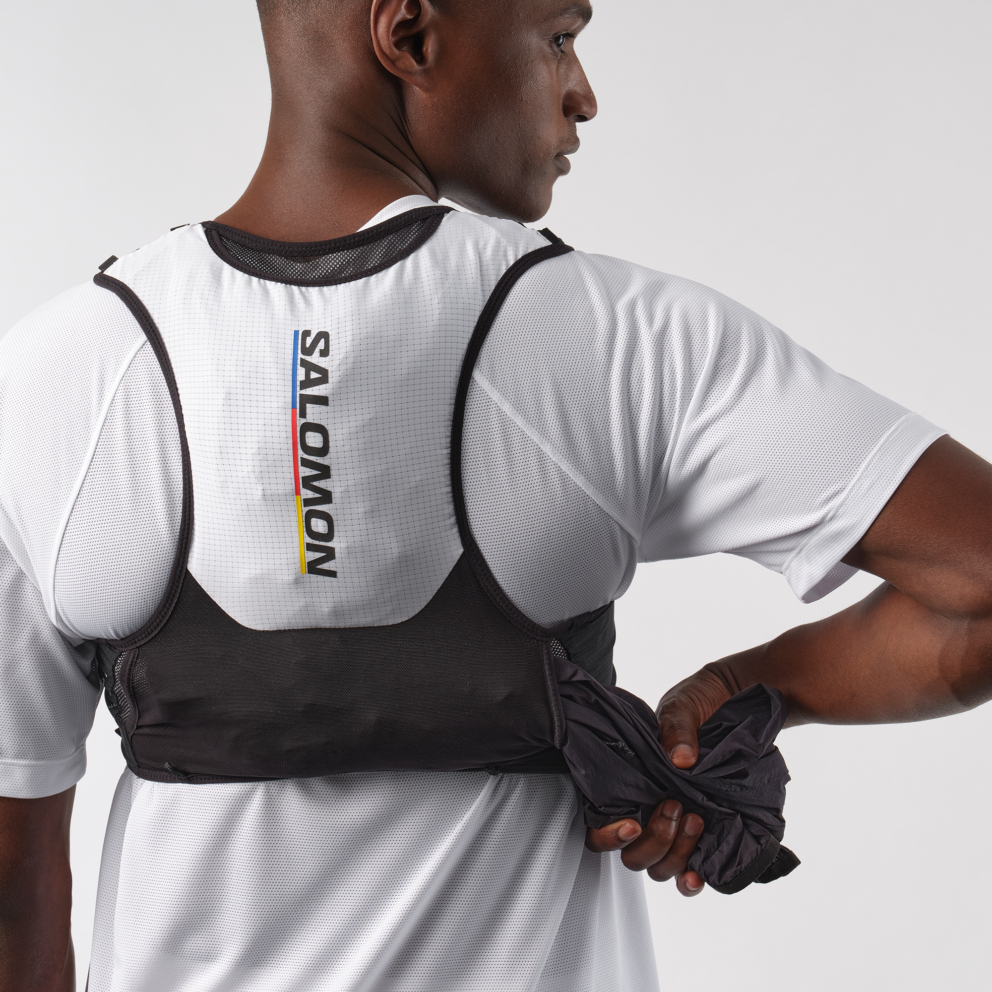 ウォーキング・ランニングウェア SALOMON SENSE PRO 6 RACE FLAG SENSE PRO 6 RACE FLAG SET Unisex Running Bag with flasks