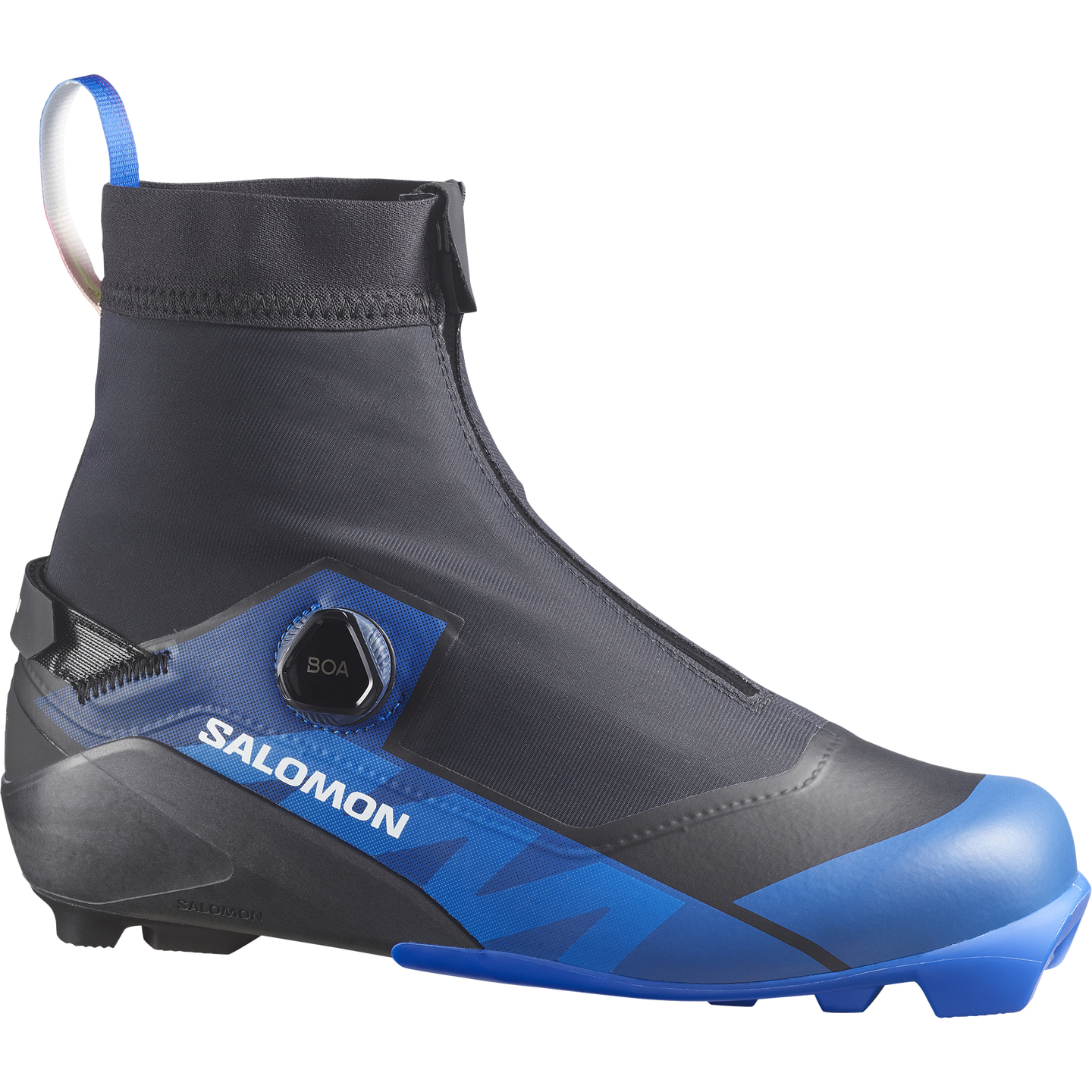 Ботинки Salomon Equipe Pro Classic Boa®, цвет: Чёрный / Синий — фото 1
