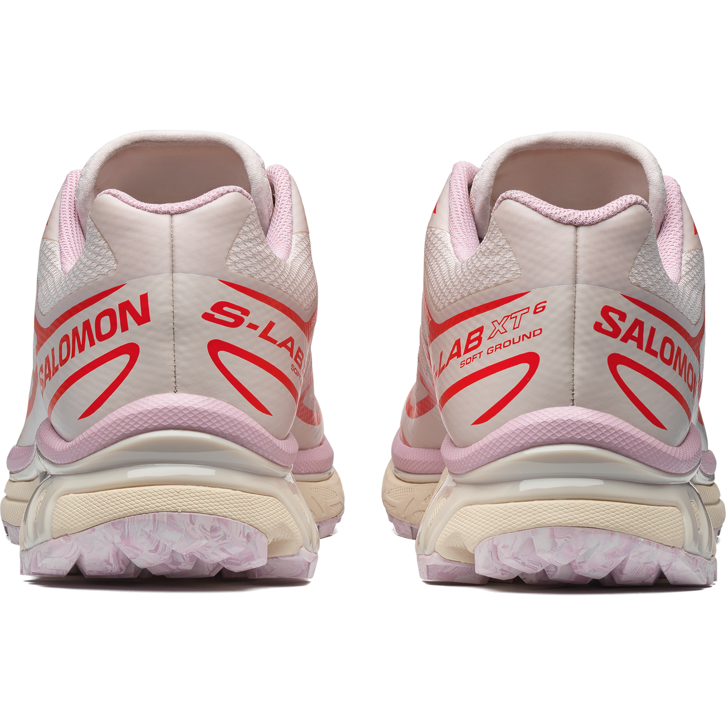 Кроссовки Salomon XT-6 Nostalgia, цвет: Сиреневый пепельный / Розовый — фото 4