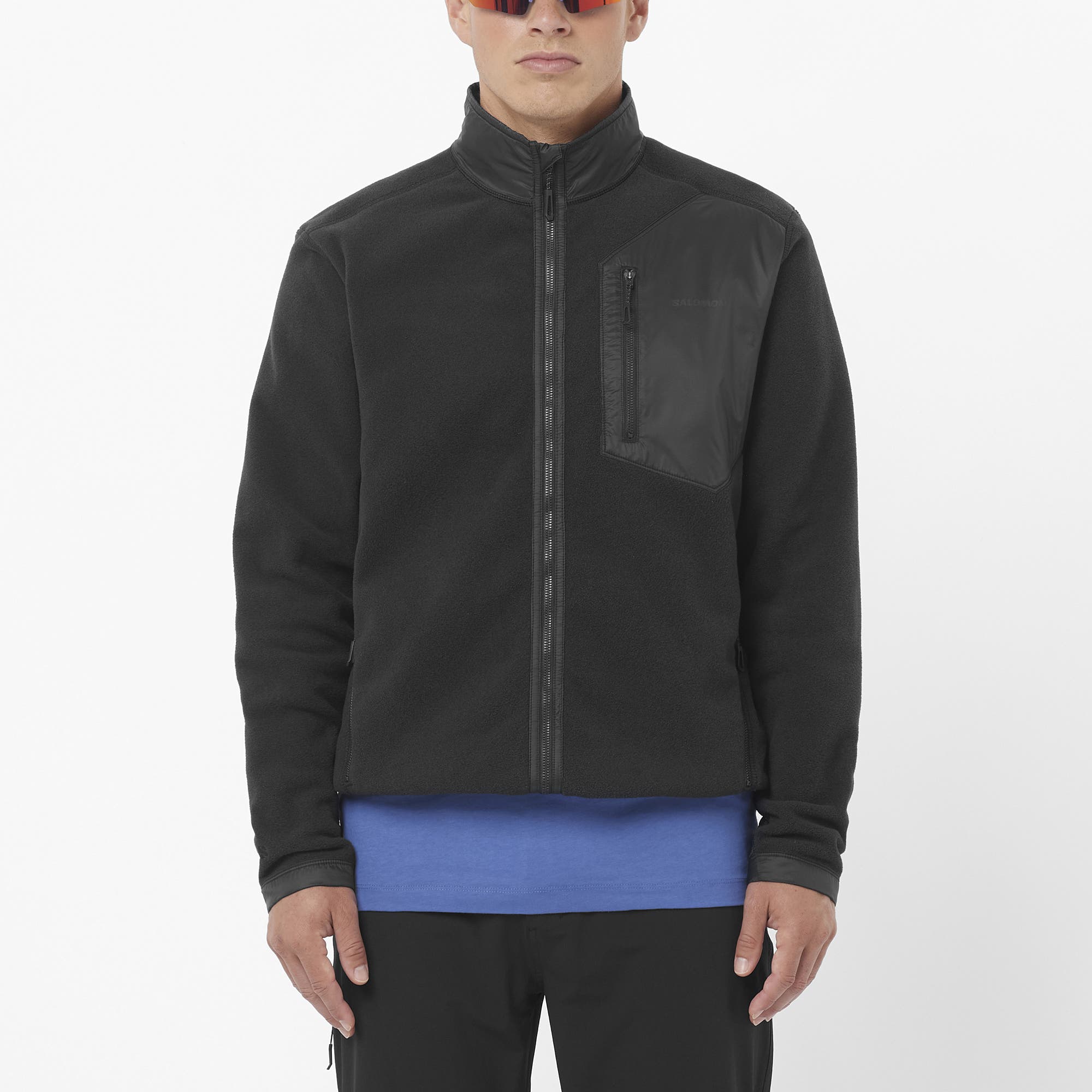 Imagen principal del producto CHROMA - Chaqueta intermedia de cremallera completa para hombre