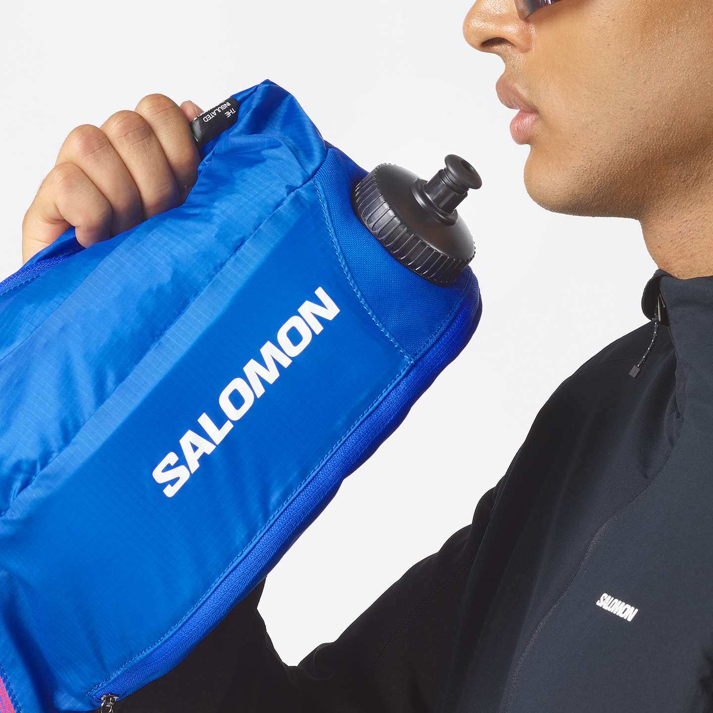 Сумка Salomon Thermobelt, цвет: Синий / Красный — фото 2