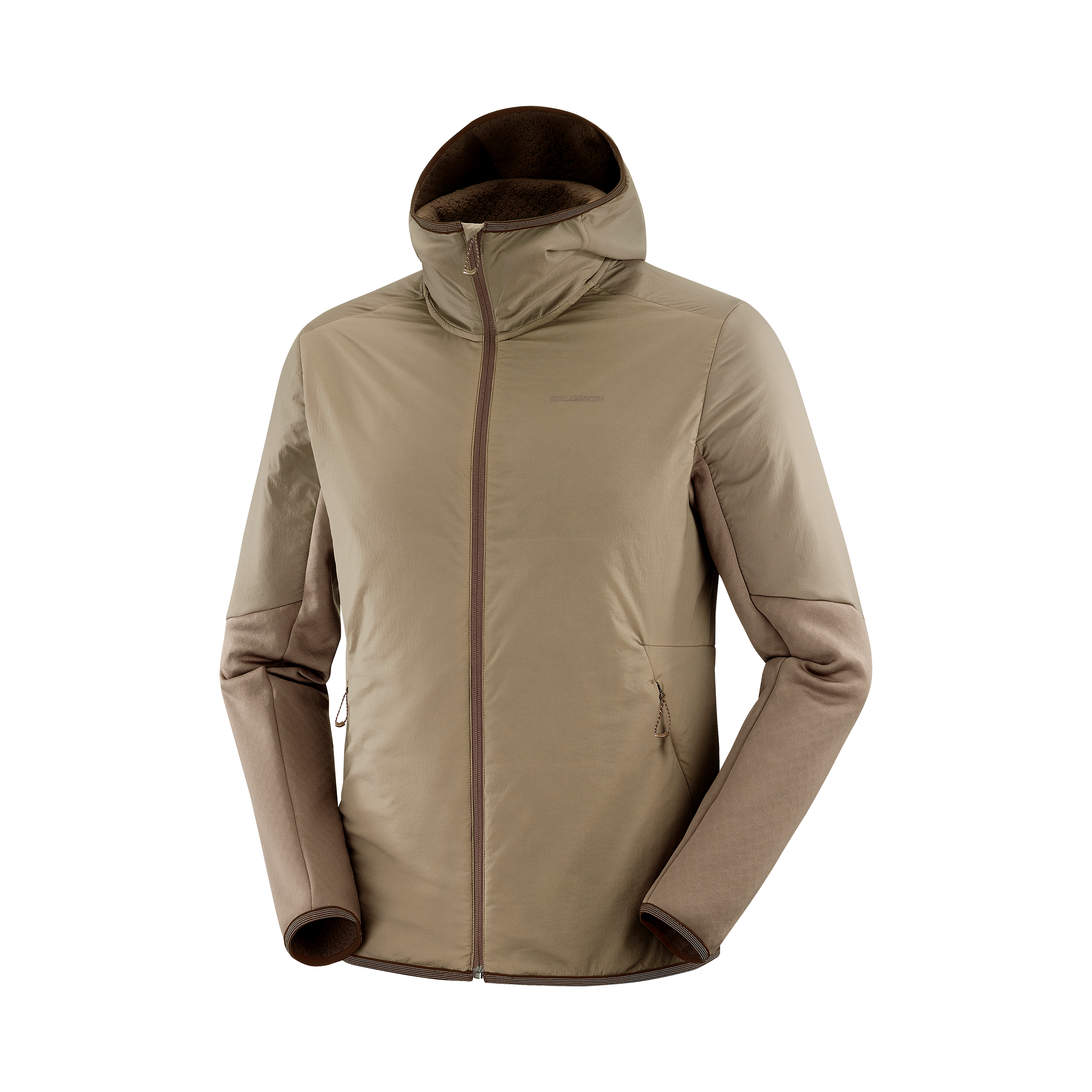 OUTLINE WARM HYBRID HD M Couche intermédiaire à capuche pour homme