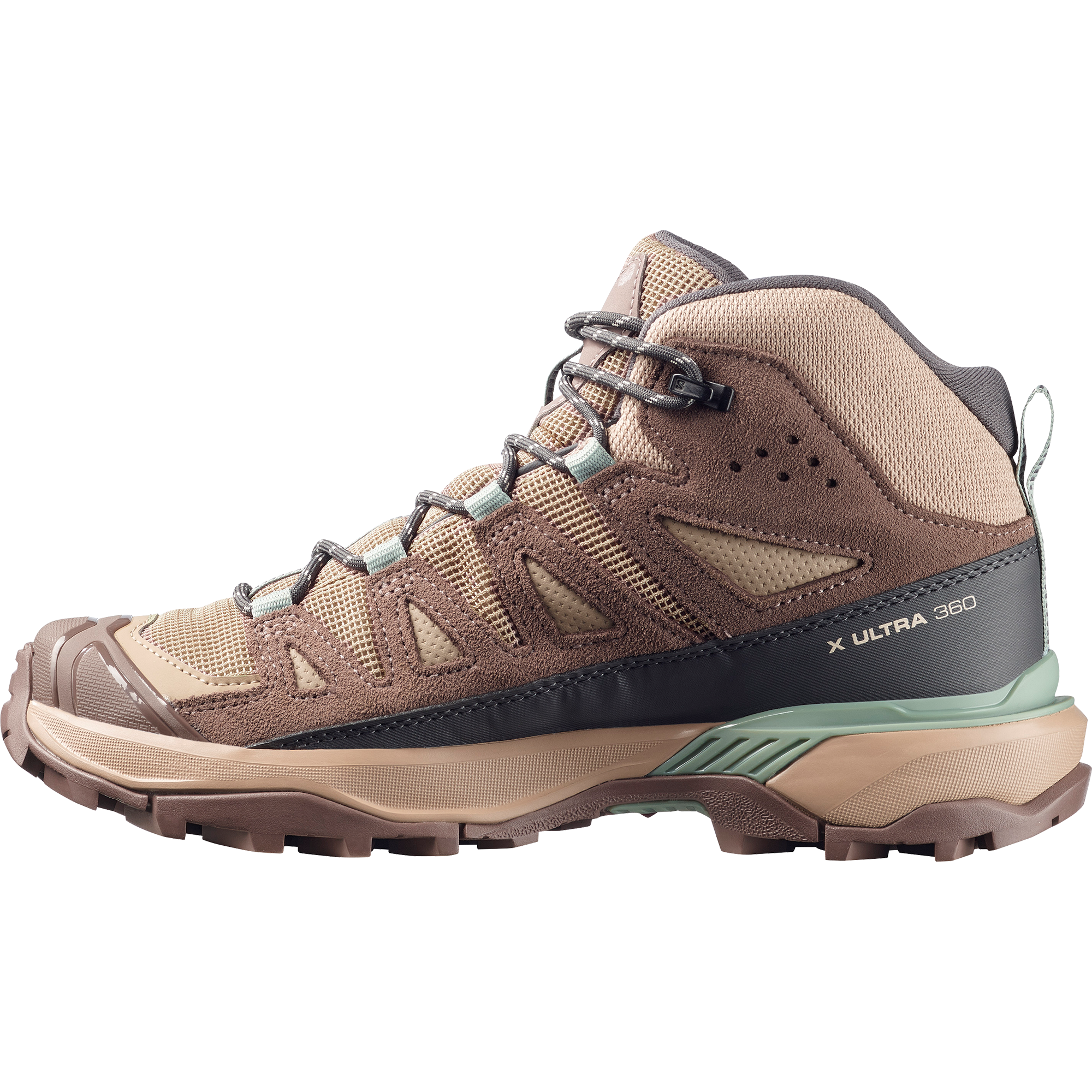 Обувь Salomon X ULTRA 360 LEATHER MID GORE-TEX — фото 3