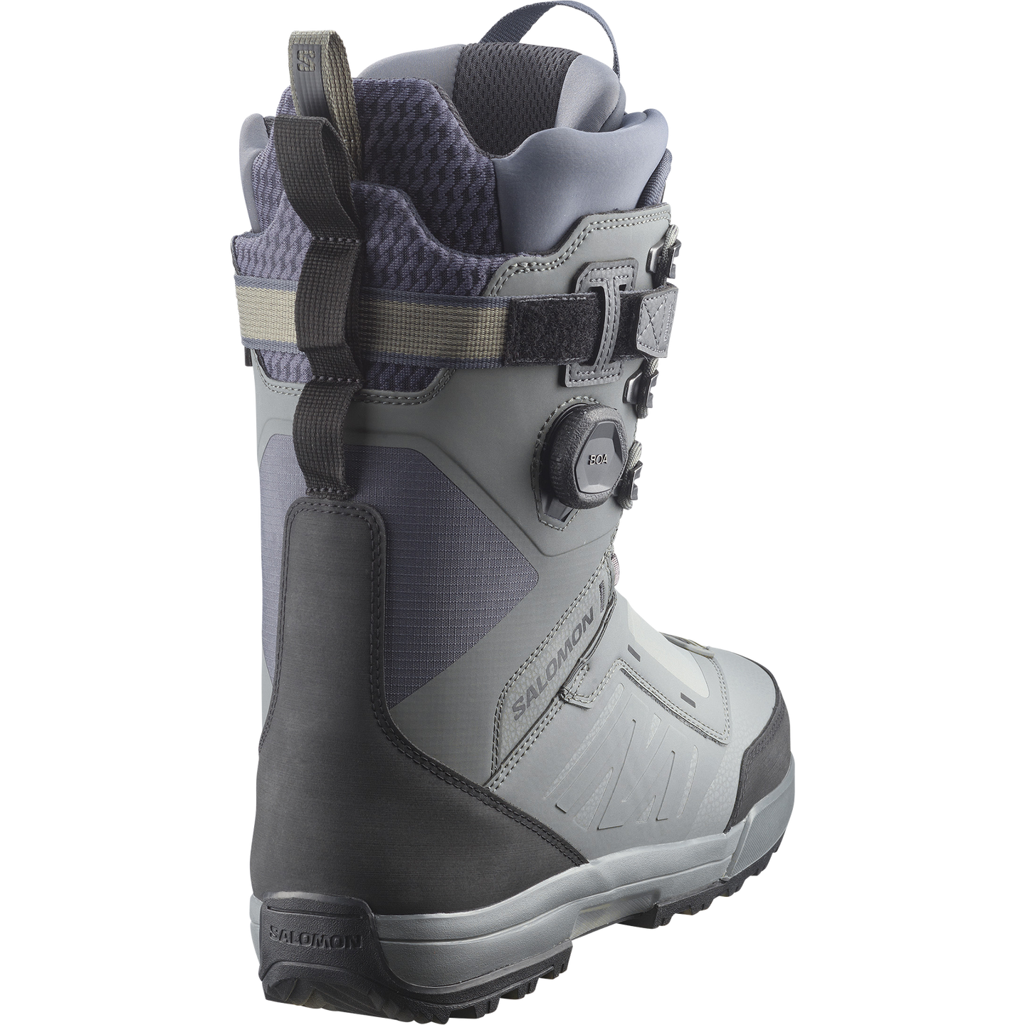 Salomon Echo Lace SJ BOA®, цвет: Серый / Эбеновый — фото 2