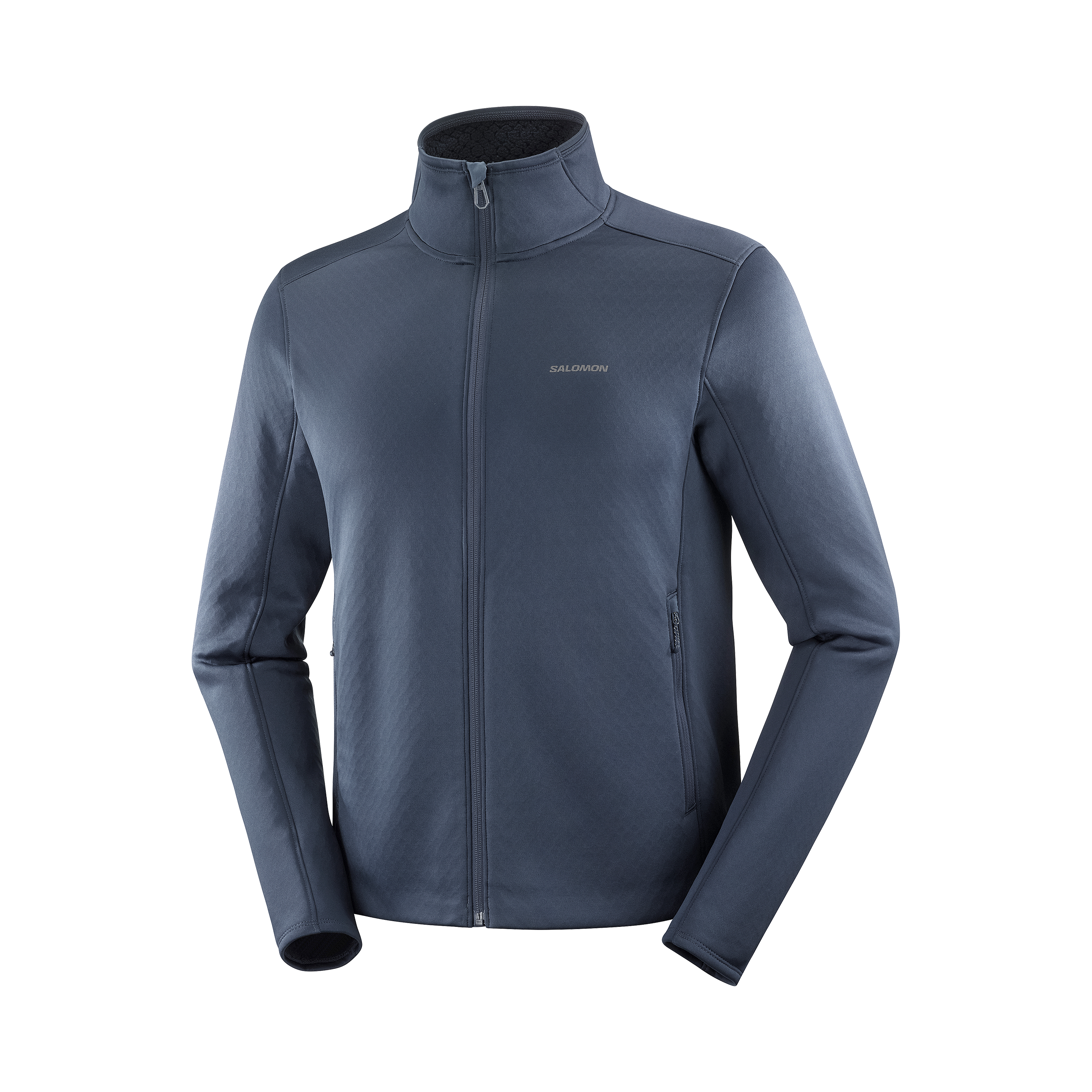 OUTLINE WARM Men's Full Zip Midlayer Jacket | Salomon