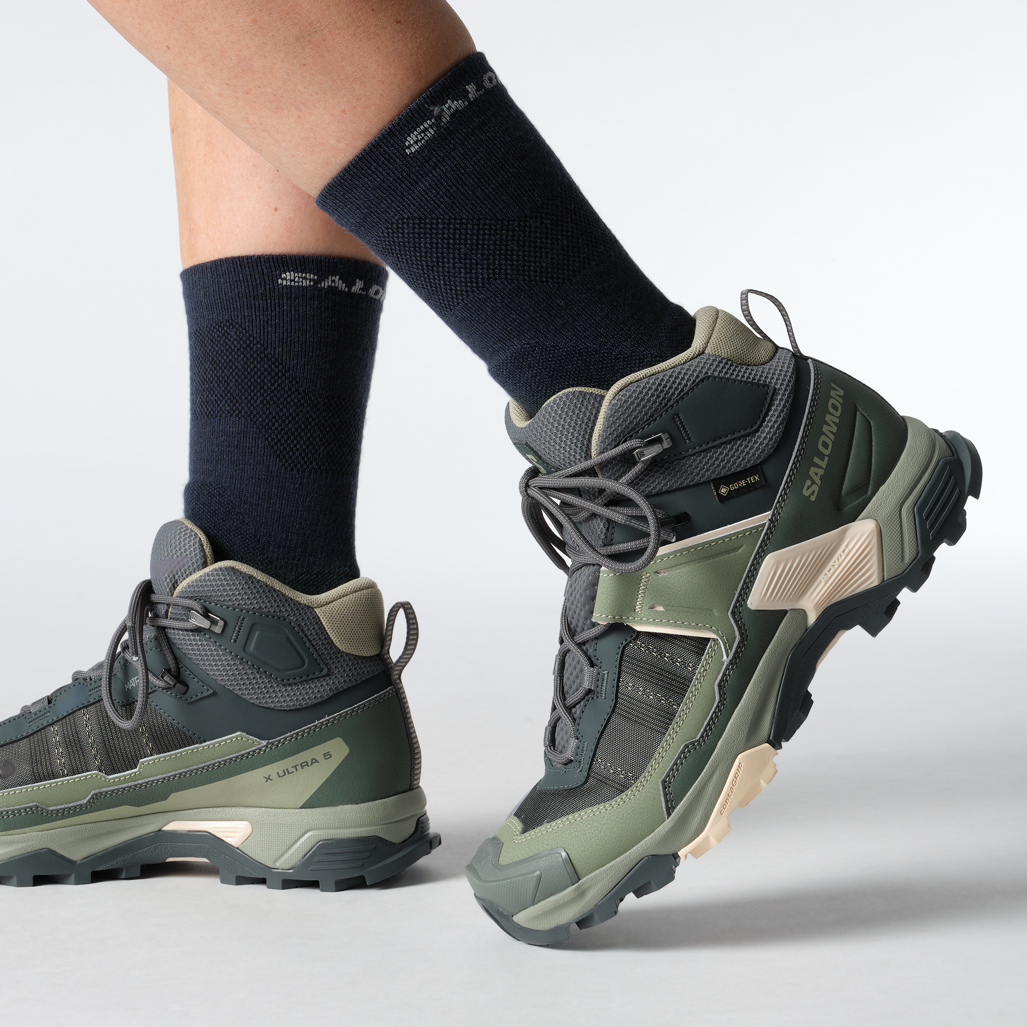 X ULTRA 5 MID GORE-TEX Grey | Salomon