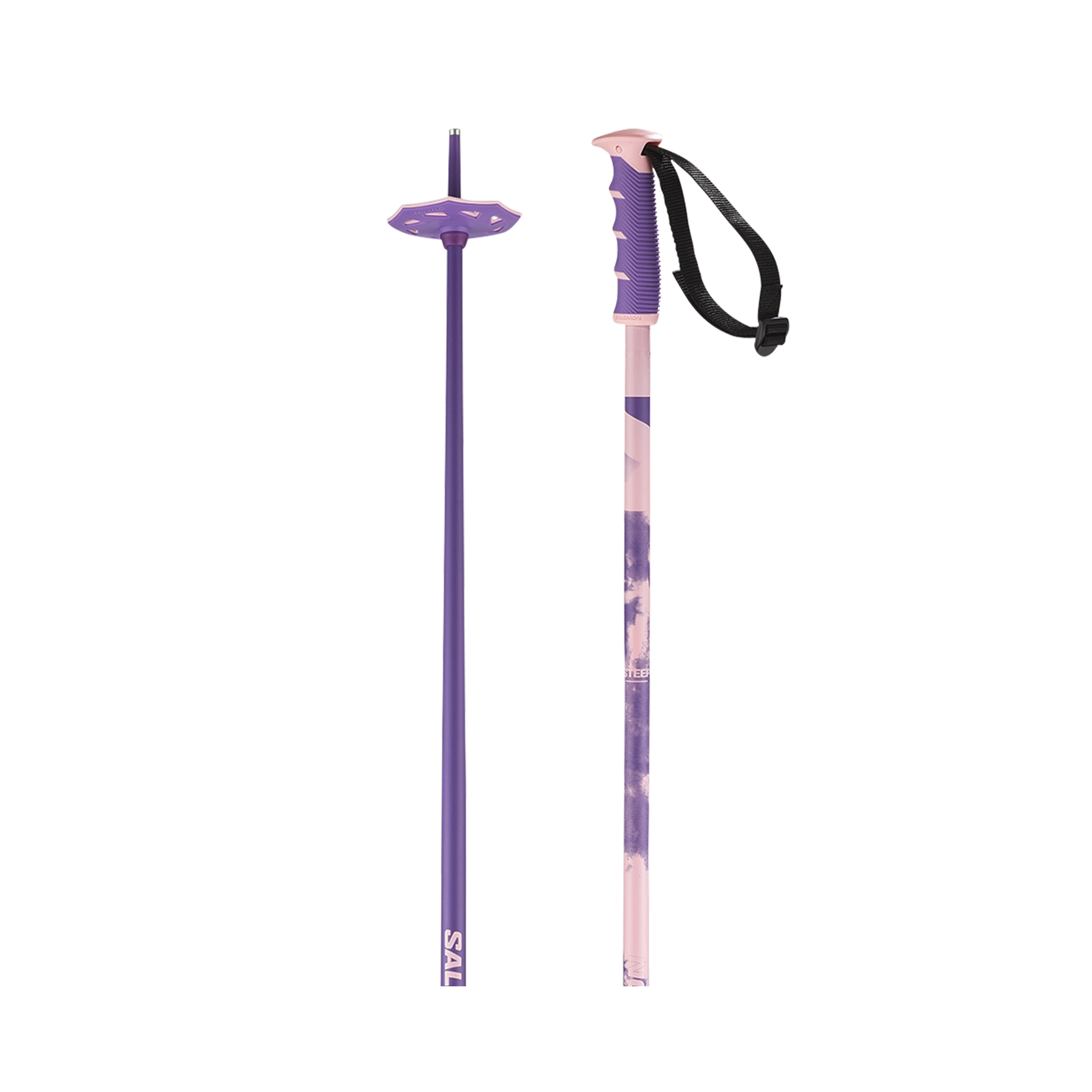 オンヨネ　Salomonワッペン、 プリント入り　ウィンブレ　Lサイズ STEEP Purple | Salomon