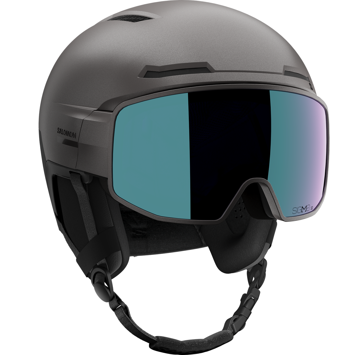 Шлем Salomon Driver Pro Sigma Mips, цвет: Beluga / Чёрный — фото 2