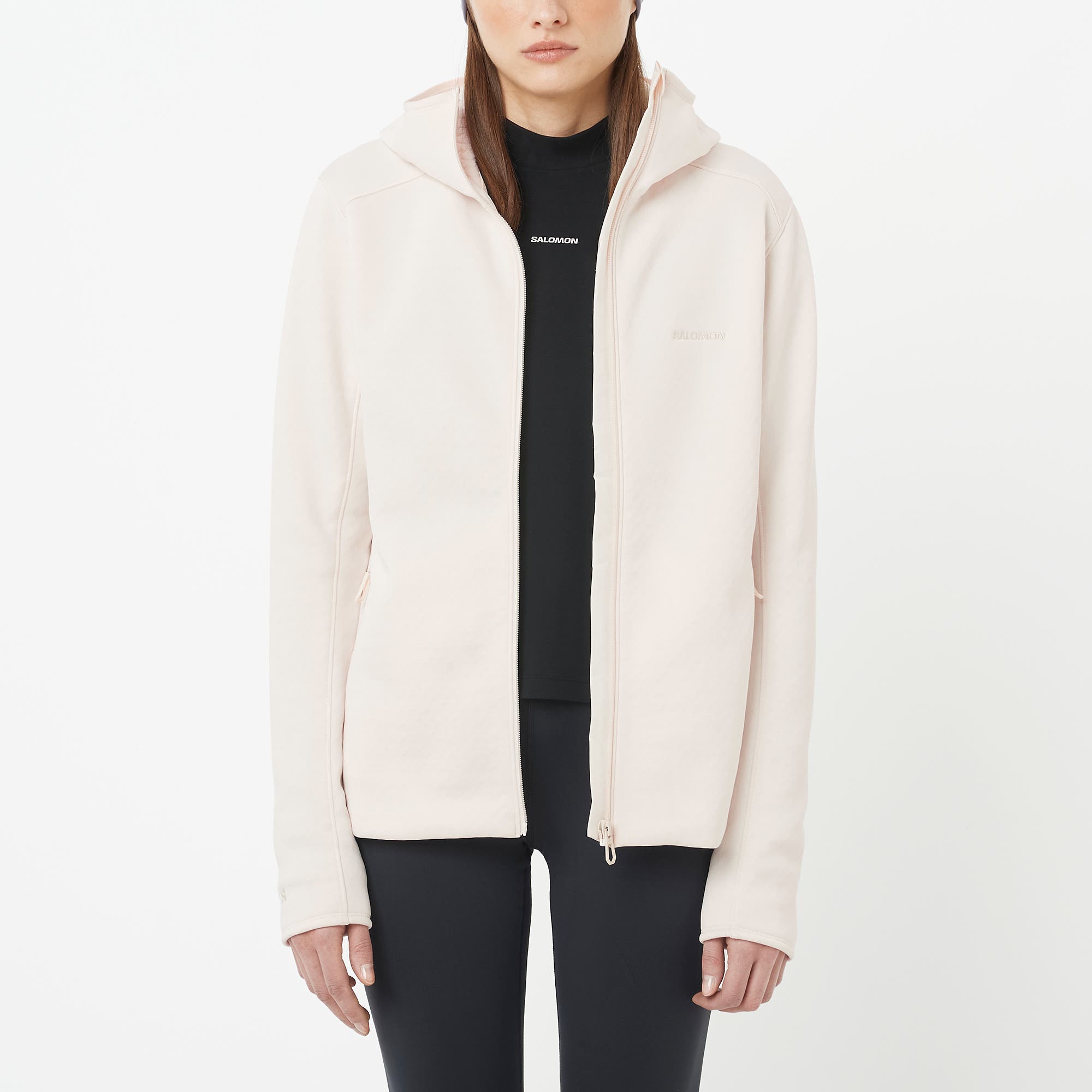 Immagine principale del prodotto OUTLINE WARM - Giacca strato intermedio con cappuccio da donna