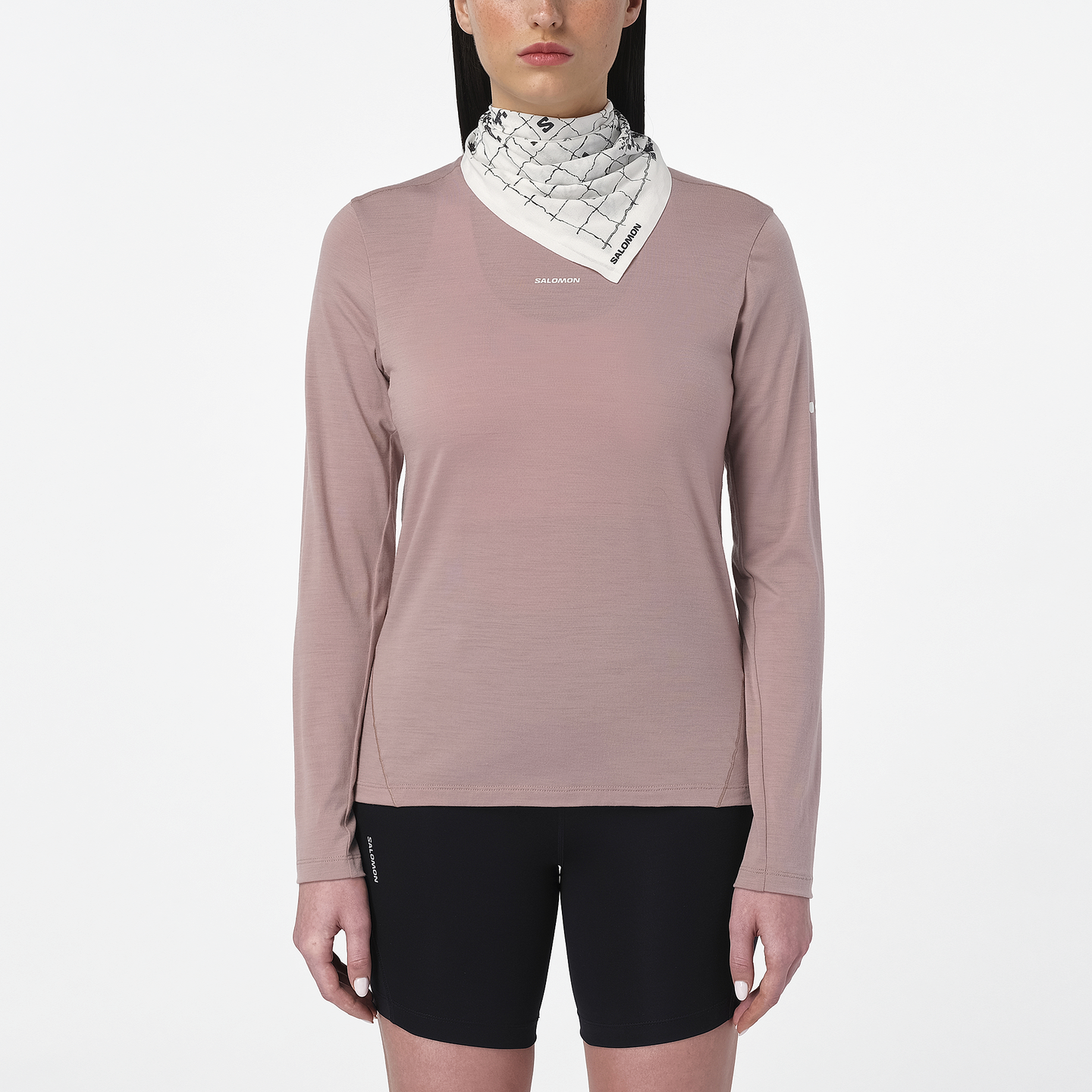 Одежда Salomon Sense Merino, мериносовая шерсть, цвет: Antler — фото 1