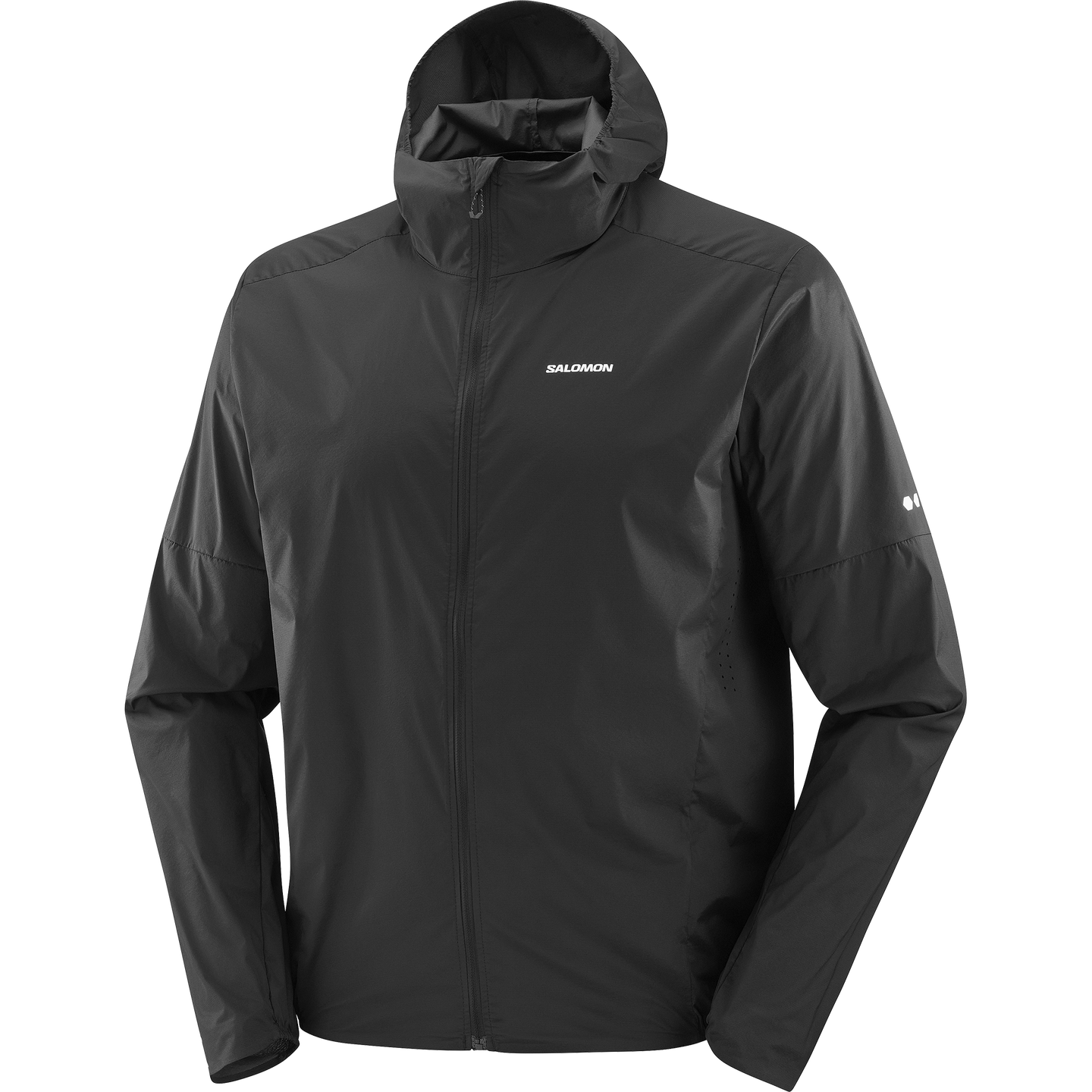 Мужская ветровка Salomon Sense Aero Wind, цвет: Чёрный — фото 6