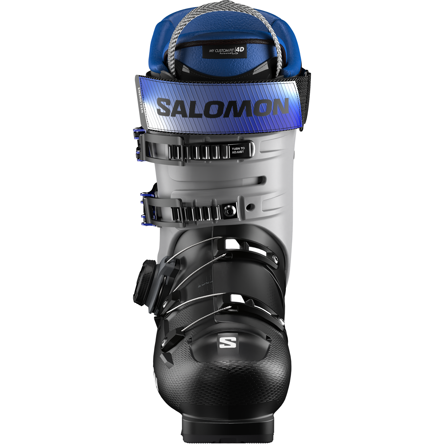Мужские горнолыжные ботинки Salomon S/PRO Delta Boa® 130, цвет: Чёрный / Стальной серый — фото 3