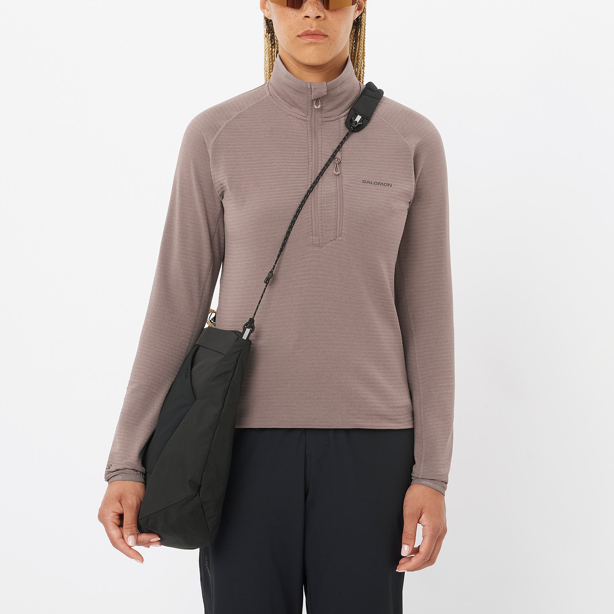 Hauptbild des Produkts ESSENTIAL LIGHTWARM - Midlayer mit halbem Reißverschluss Damen