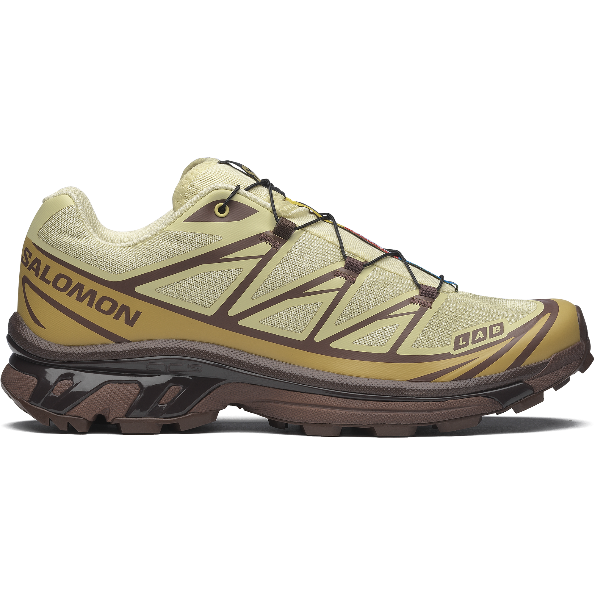Salomon - Sneakers Xt-6 - Dusty Yellow / French Roast - 42