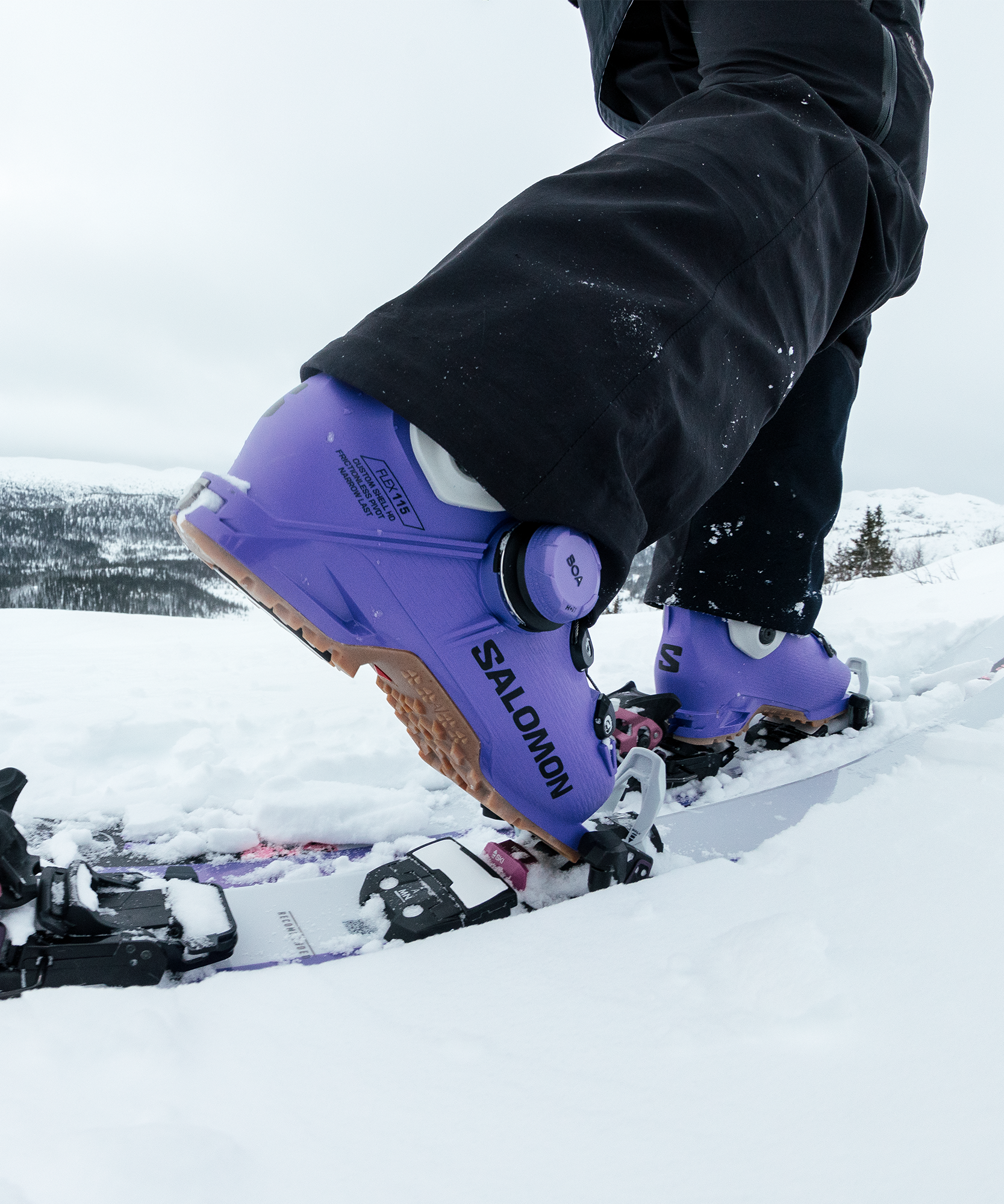 SHIFT ALPHA BOA® 115 Purple | Salomon