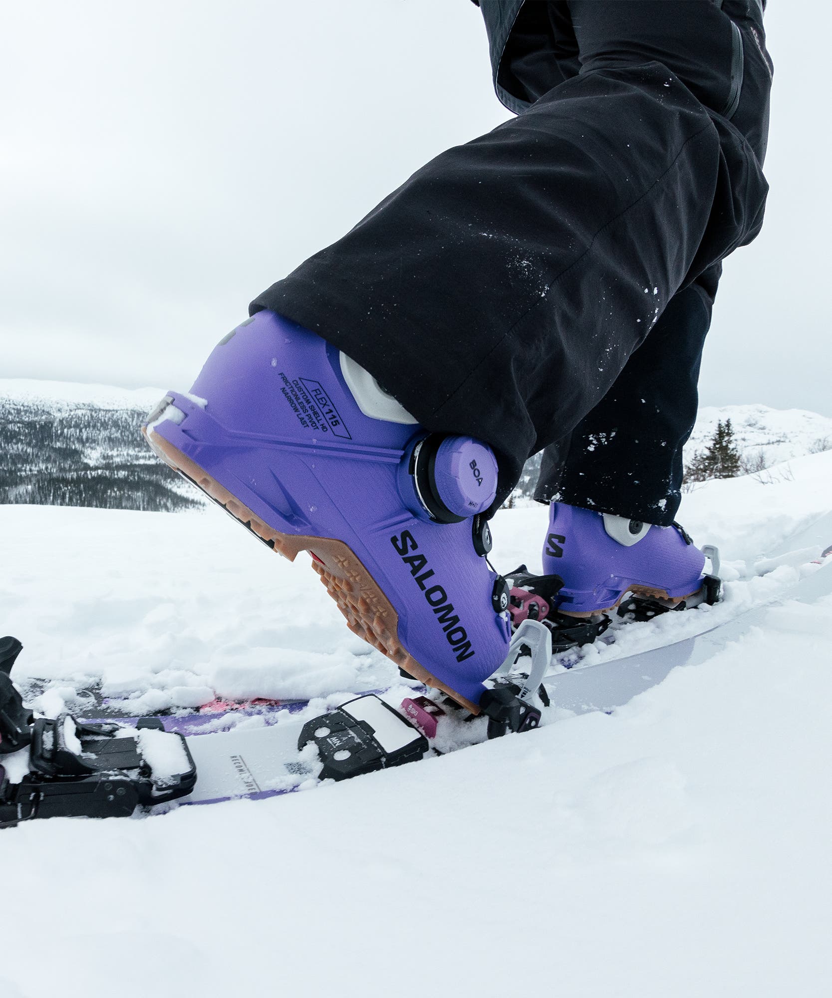 SHIFT ALPHA BOA® 115 Purple | Salomon SHIFT ALPHA BOA® 115 Purple | Salomon