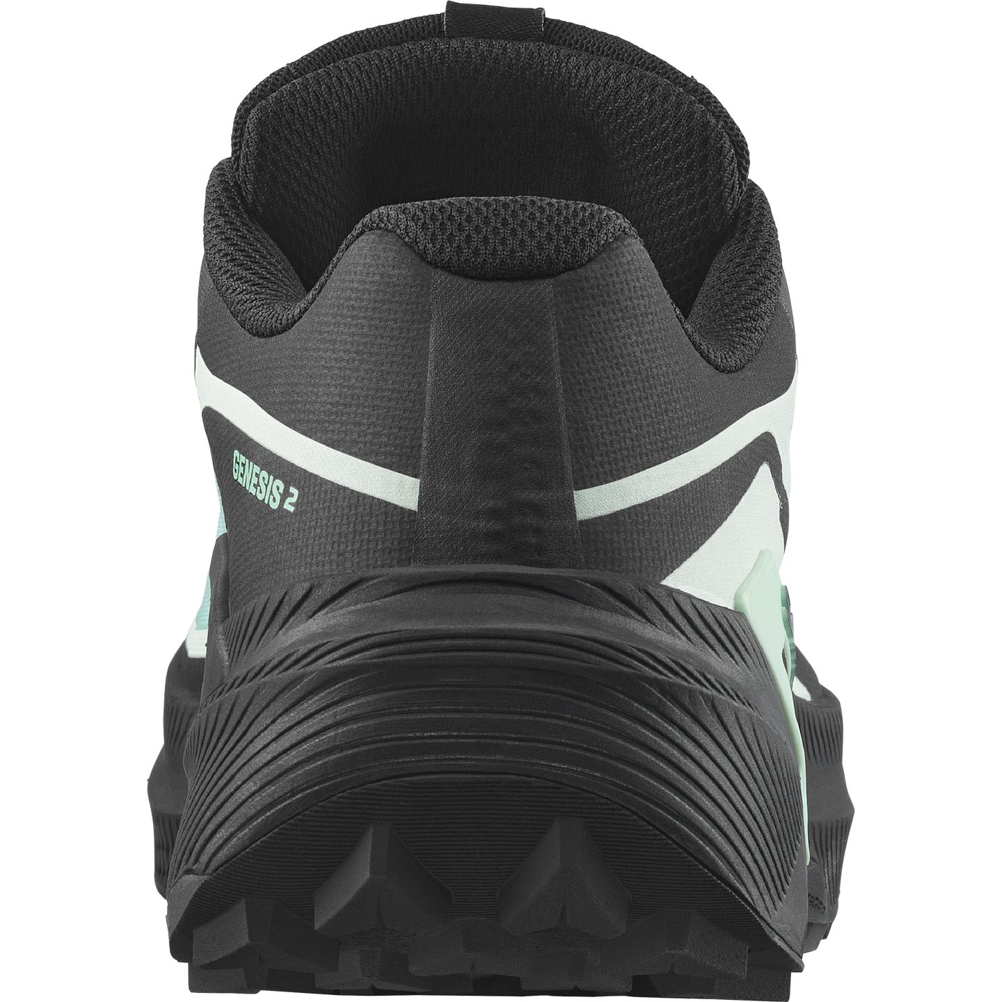 Женские кроссовки Salomon Genesis 2 GORE-TEX, цвет: Чёрный / Аквамариновый — фото 6