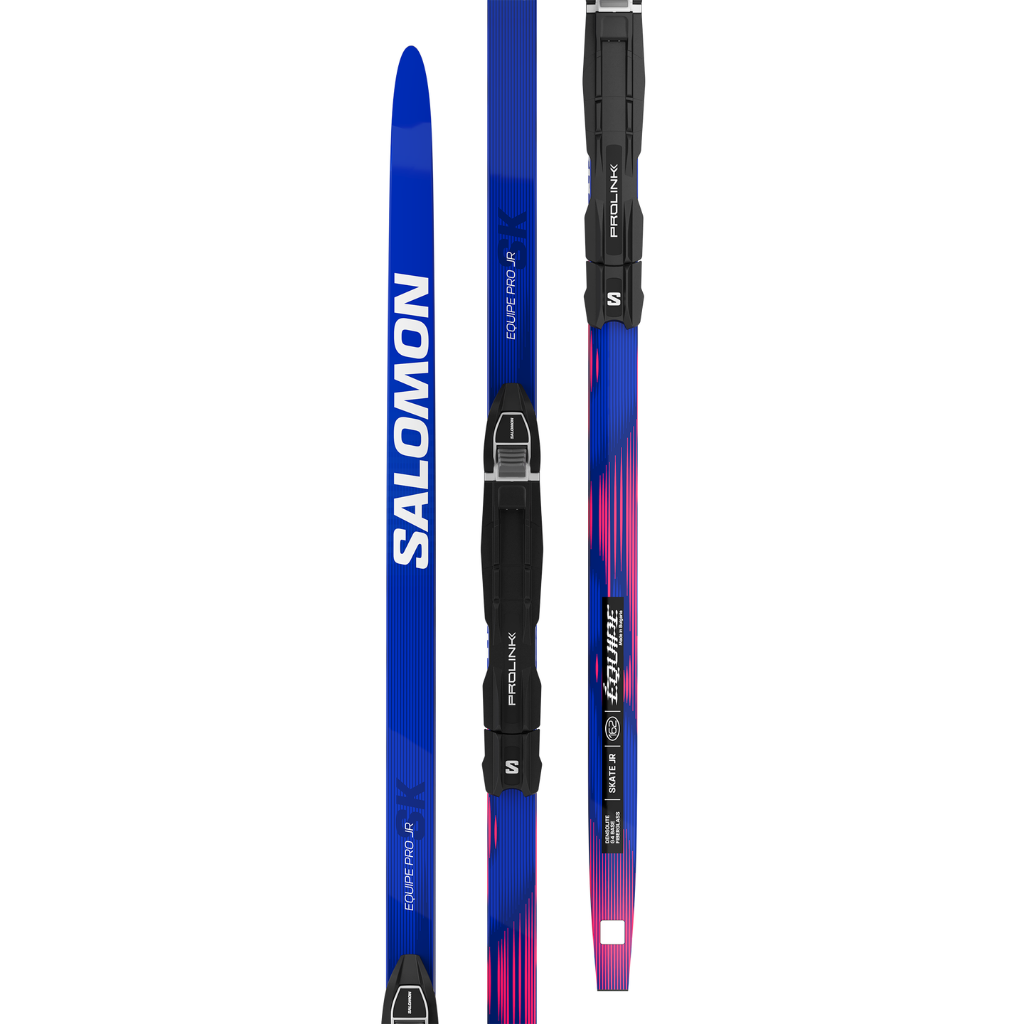 Детские лыжи Salomon Equipe Pro Skate Junior (and PM Prolink Access JR) — фото 4