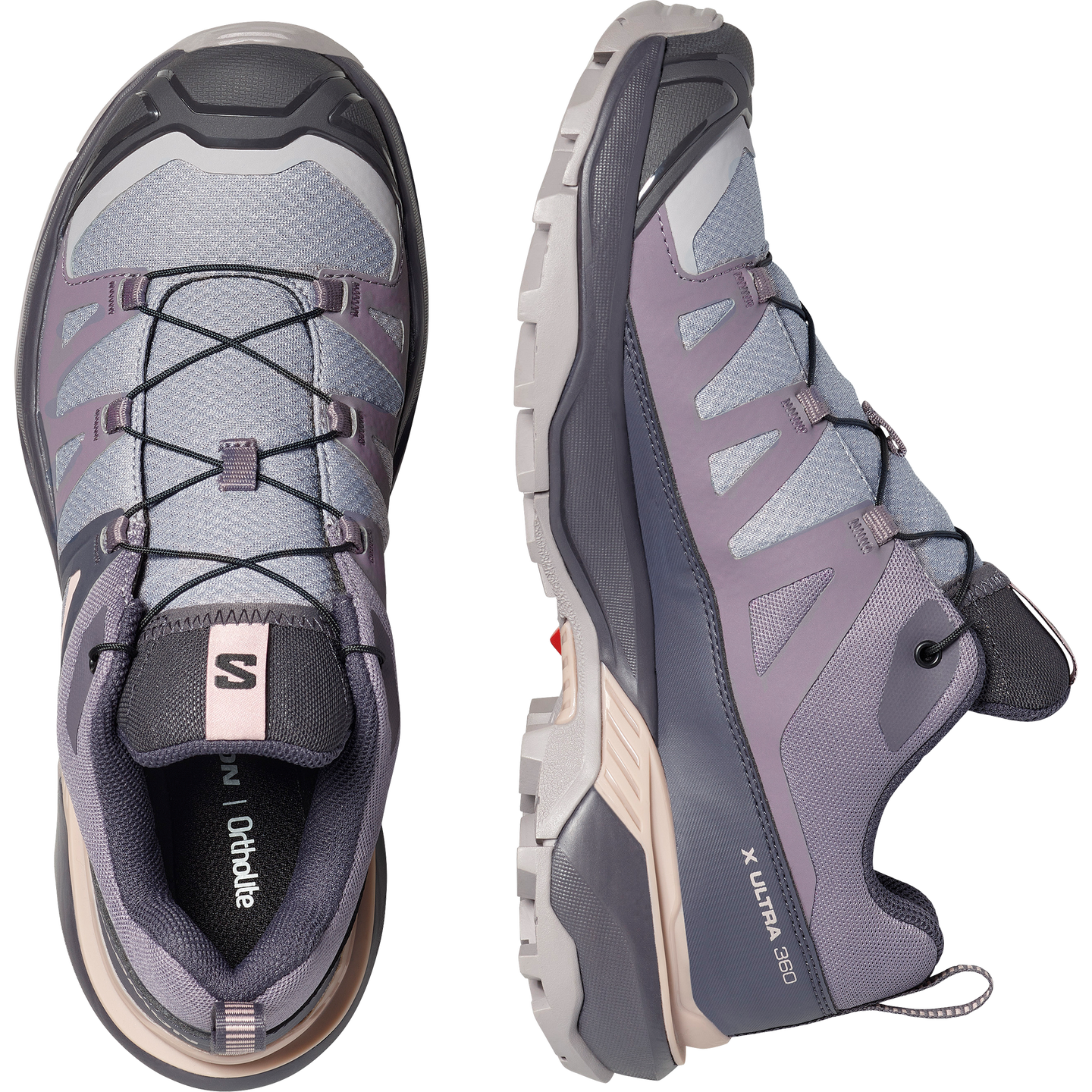 Обувь Salomon X Ultra 360, цвет: Железный / Теневой серый — фото 2