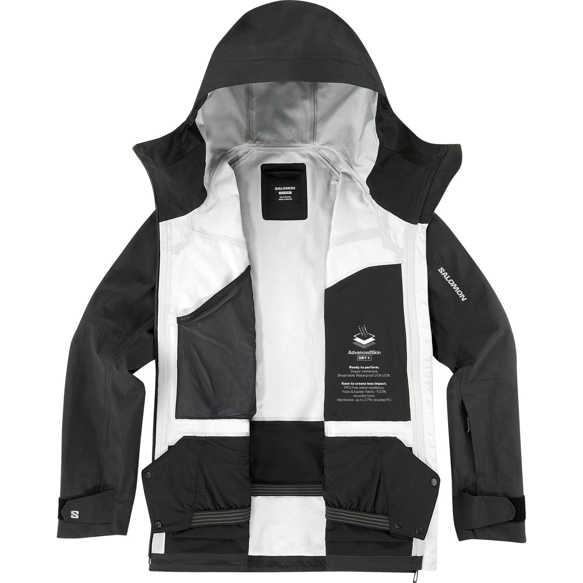 SALOMON GTX 3L SKI JACKET xxl