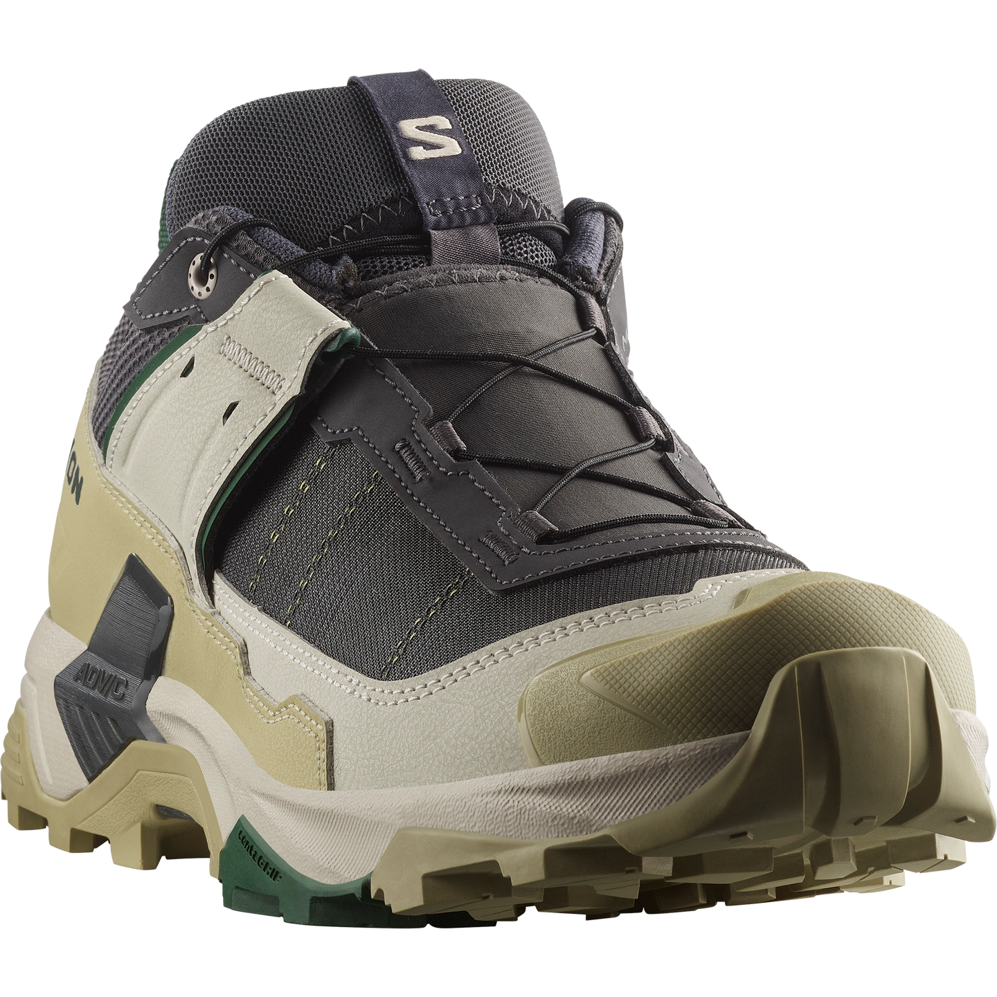 Обувь Salomon X Ultra 5 GORE-TEX, цвет: Асфальтовый / Серый зелёный — фото 4