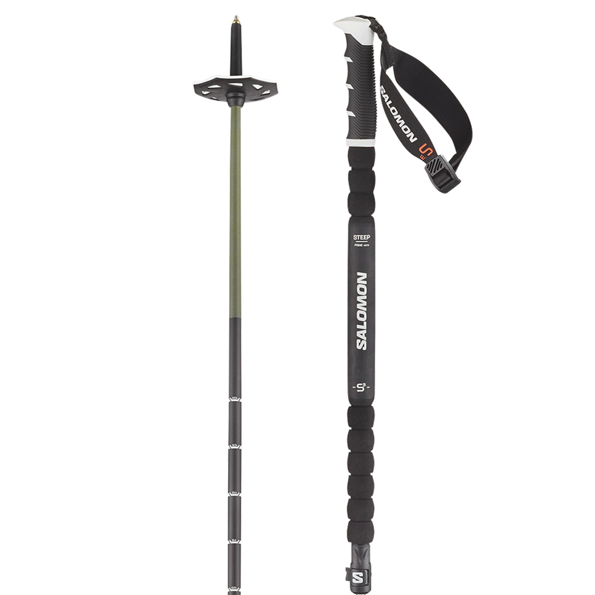 Główny obraz produktu STEEP PRIME VARIO S3 - Kije do narciarstwa alpejskiego - Unisex
